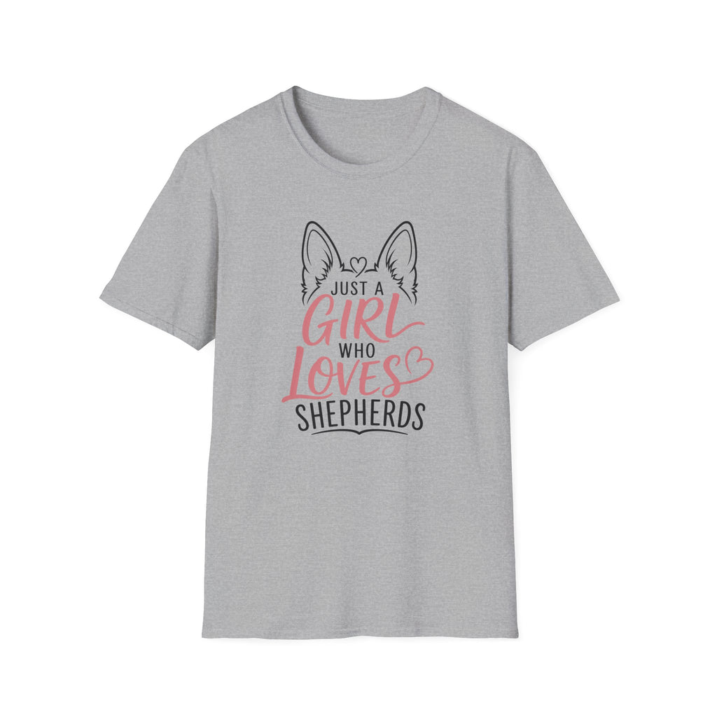 Just A Girl Who Loves Shepherds T-Shirt