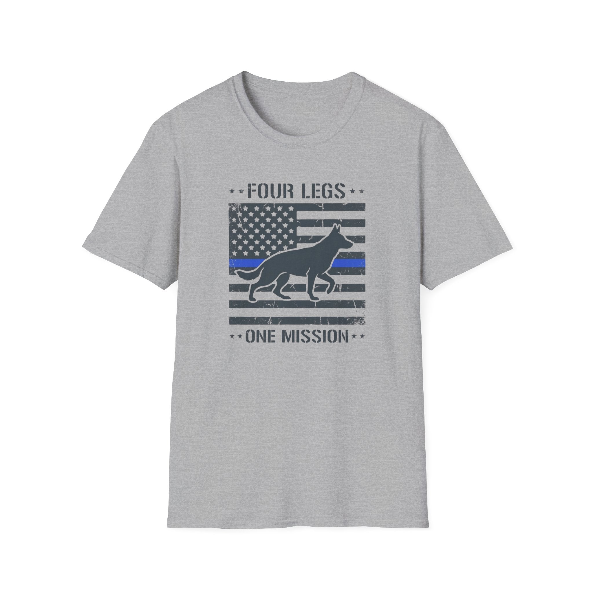 Blue Line. One Mission T-Shirt