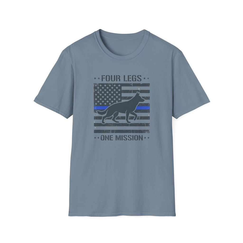 Blue Line. One Mission T-Shirt