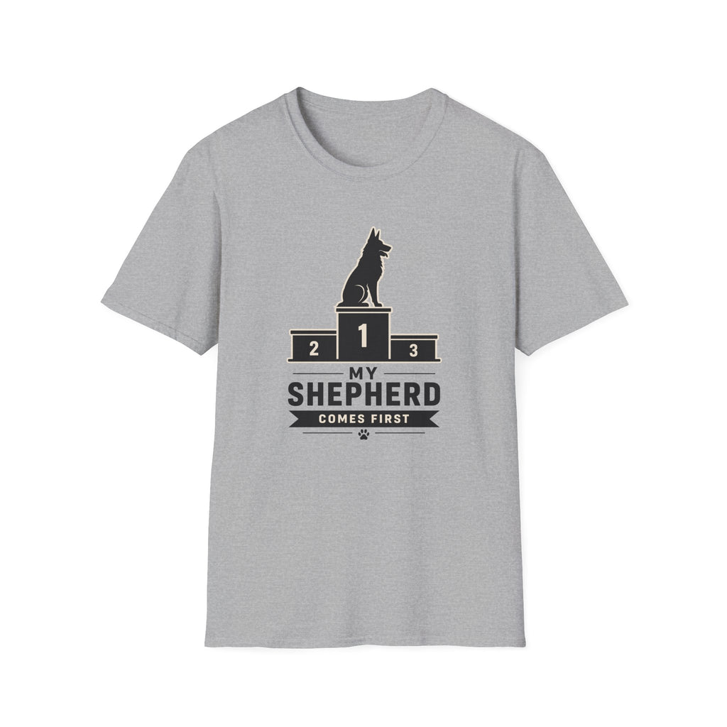 My Shepherd Comes First T-Shirt