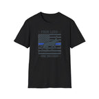 Blue Line. One Mission T-Shirt
