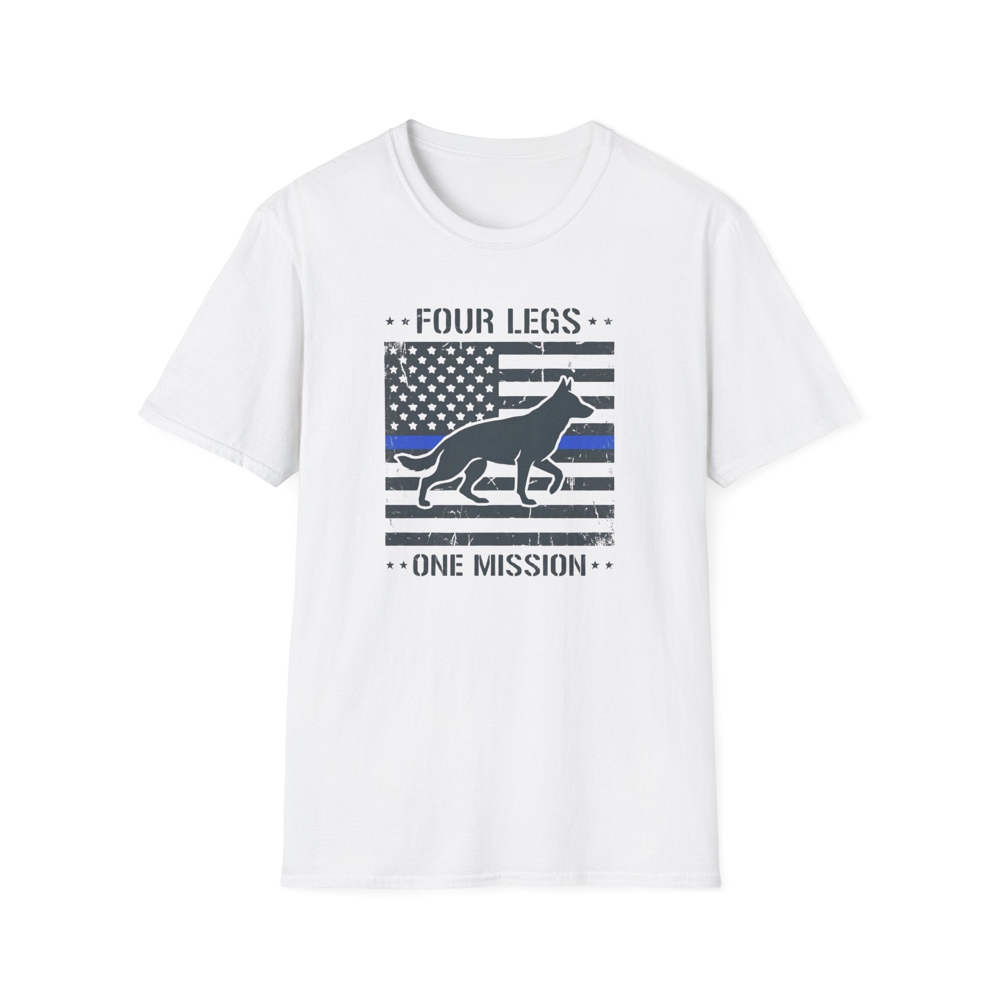 Blue Line. One Mission T-Shirt