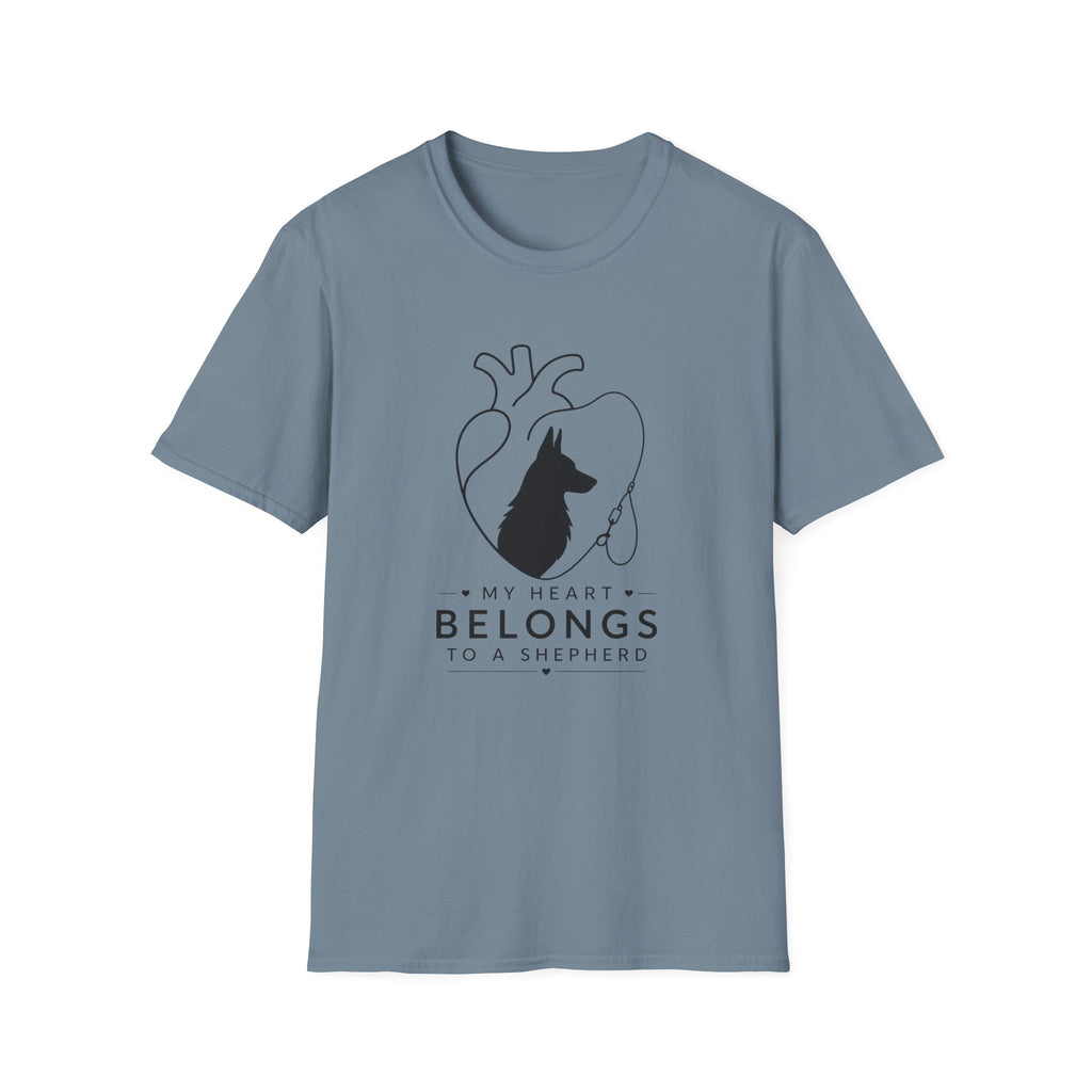 My Heart Belongs To A Shepherd T-Shirt