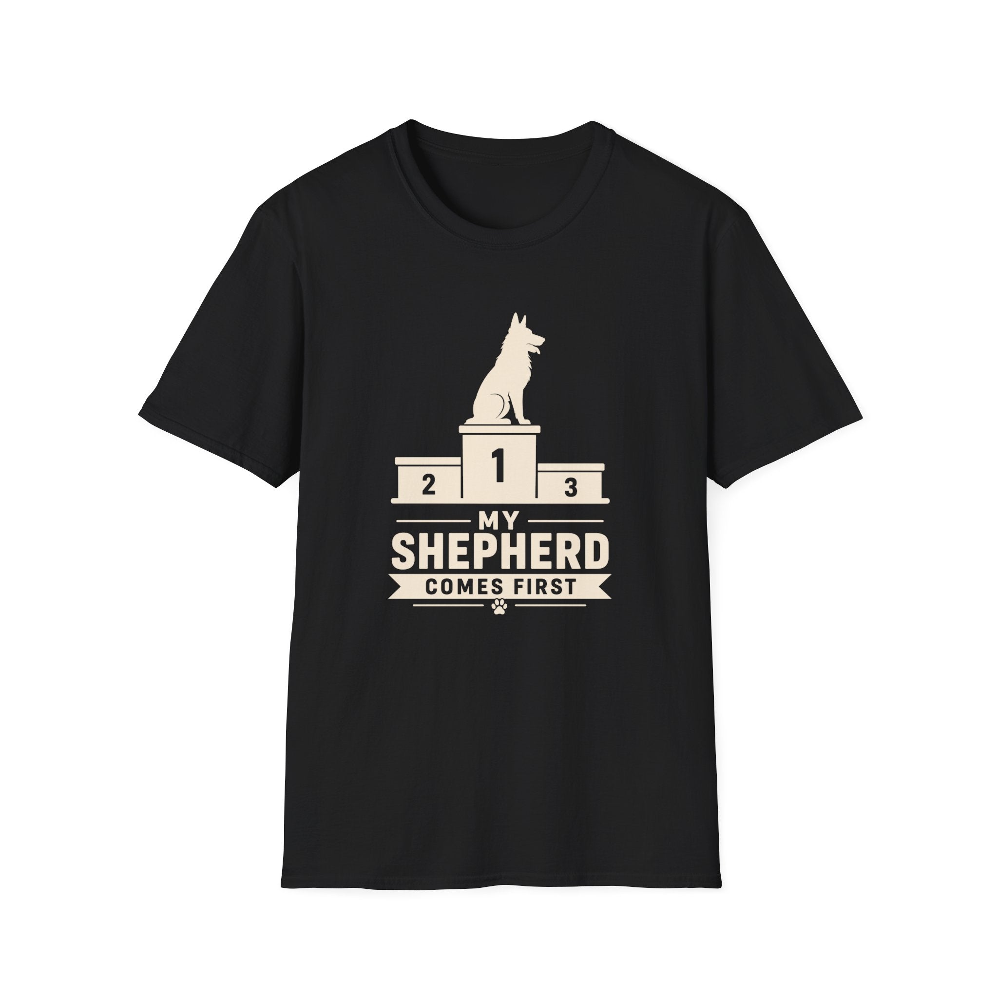 My Shepherd Comes First T-Shirt
