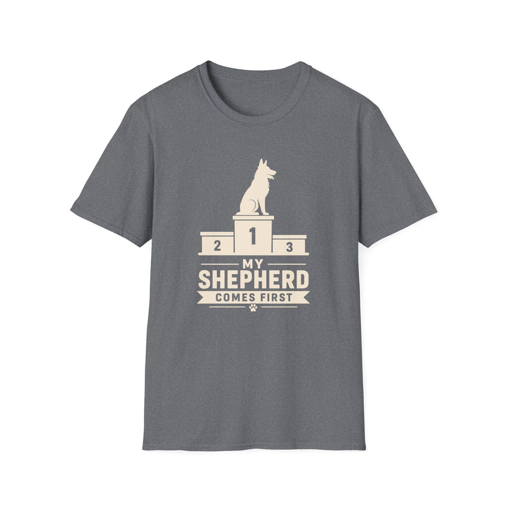 My Shepherd Comes First T-Shirt