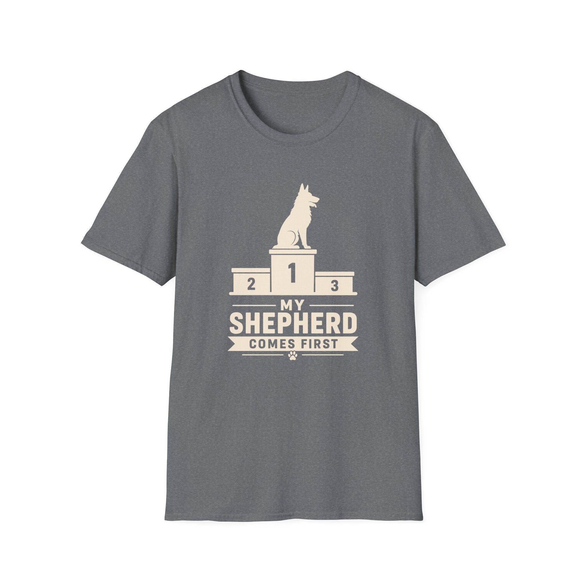My Shepherd Comes First T-Shirt
