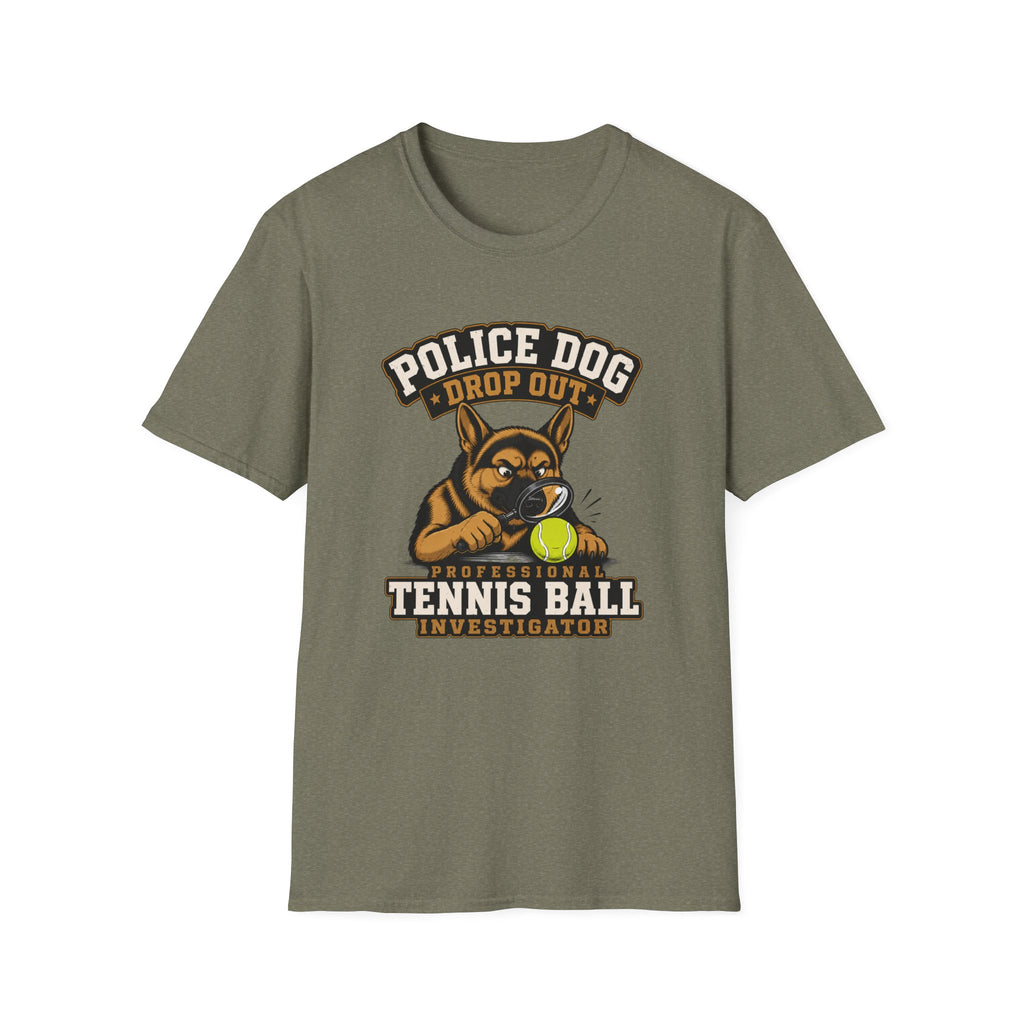 Police Dog Drop Out T-Shirt