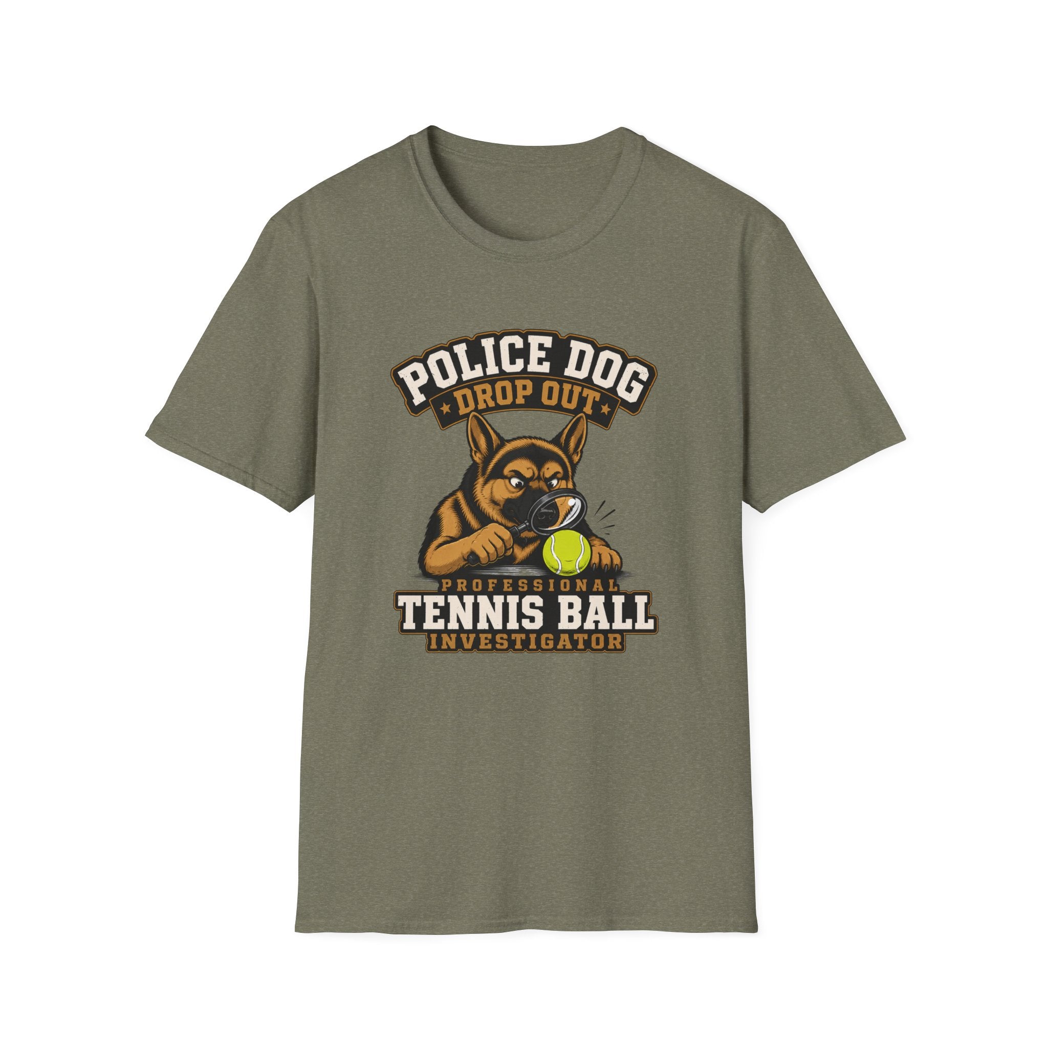 Police Dog Drop Out T-Shirt