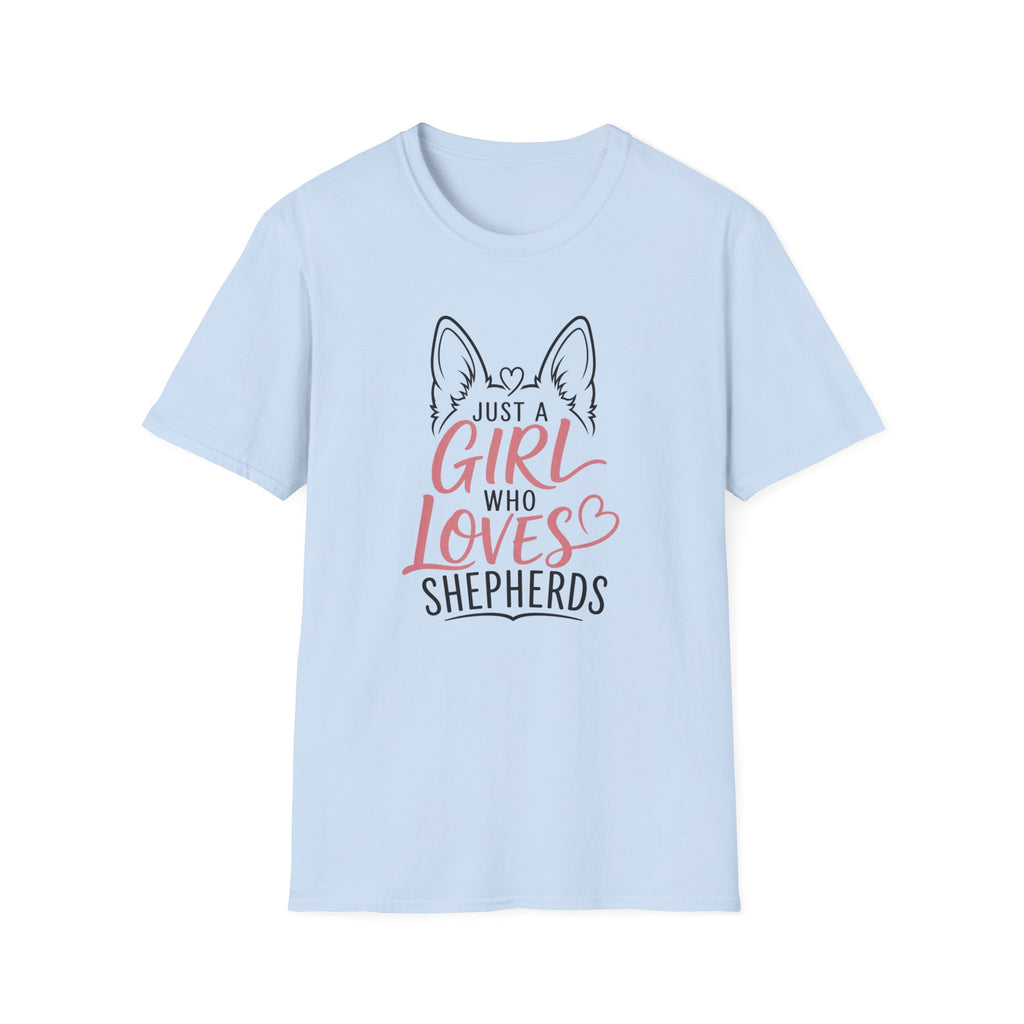 Just A Girl Who Loves Shepherds T-Shirt
