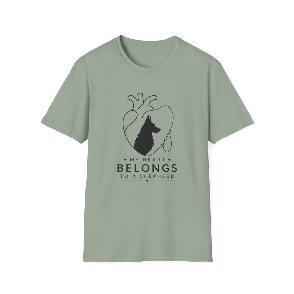 My Heart Belongs To A Shepherd T-Shirt