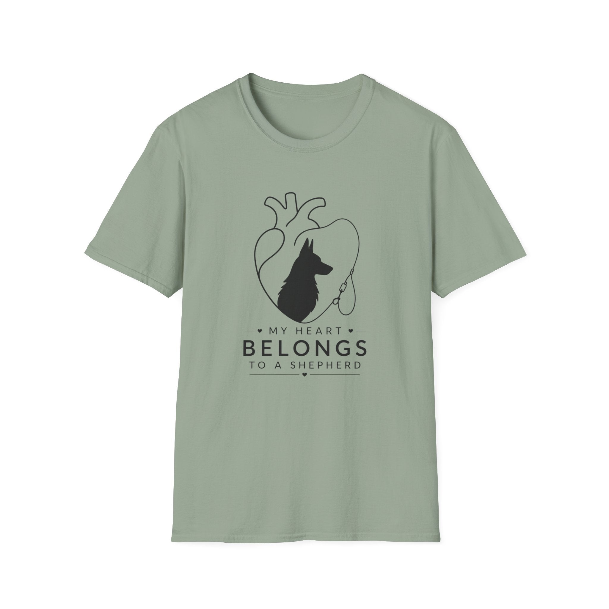 My Heart Belongs To A Shepherd T-Shirt