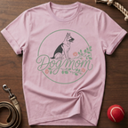 GSD Mom & Flowers T-Shirt