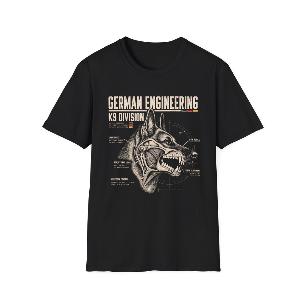 German Engineering K9 Division T-Shirt