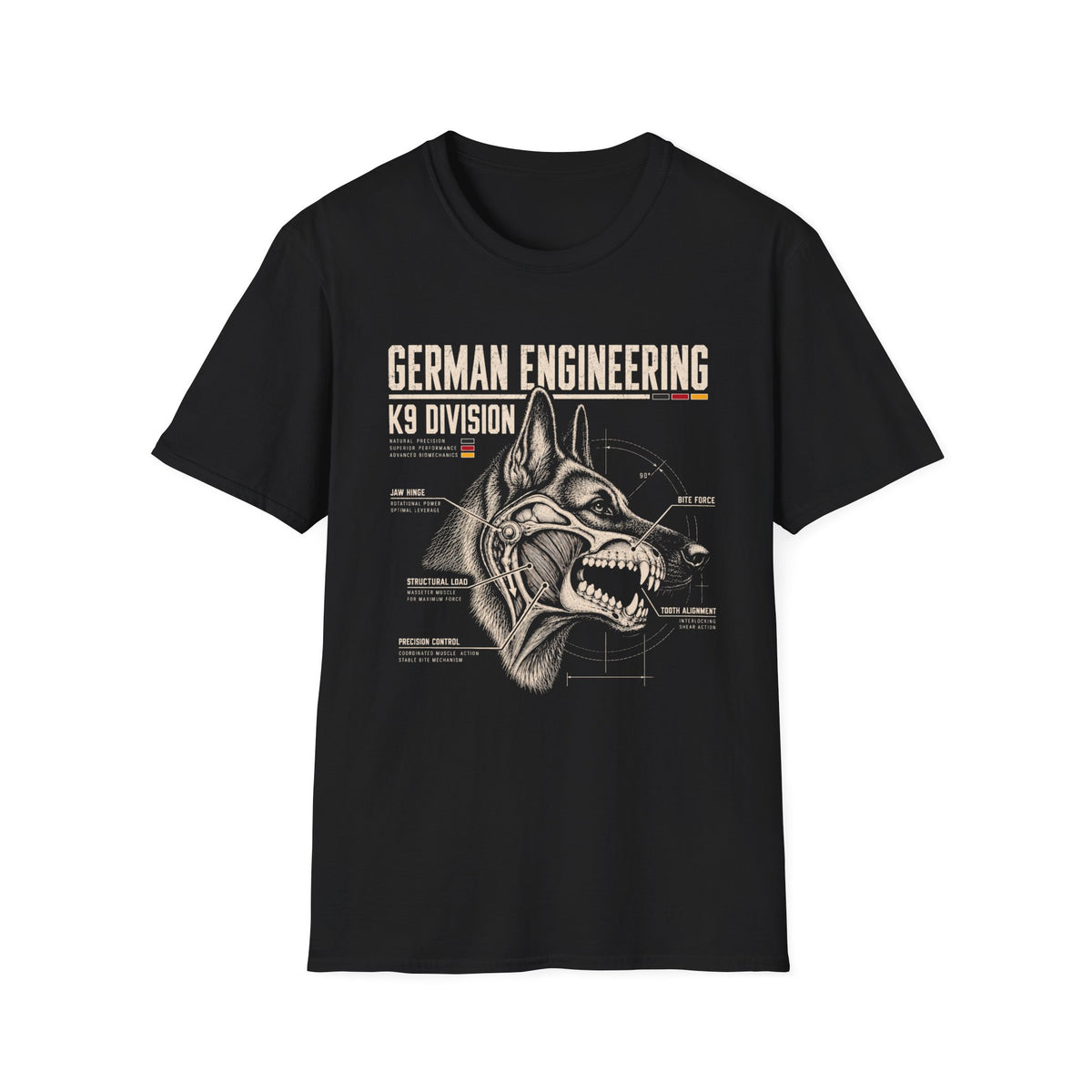 German Engineering K9 Division T-Shirt
