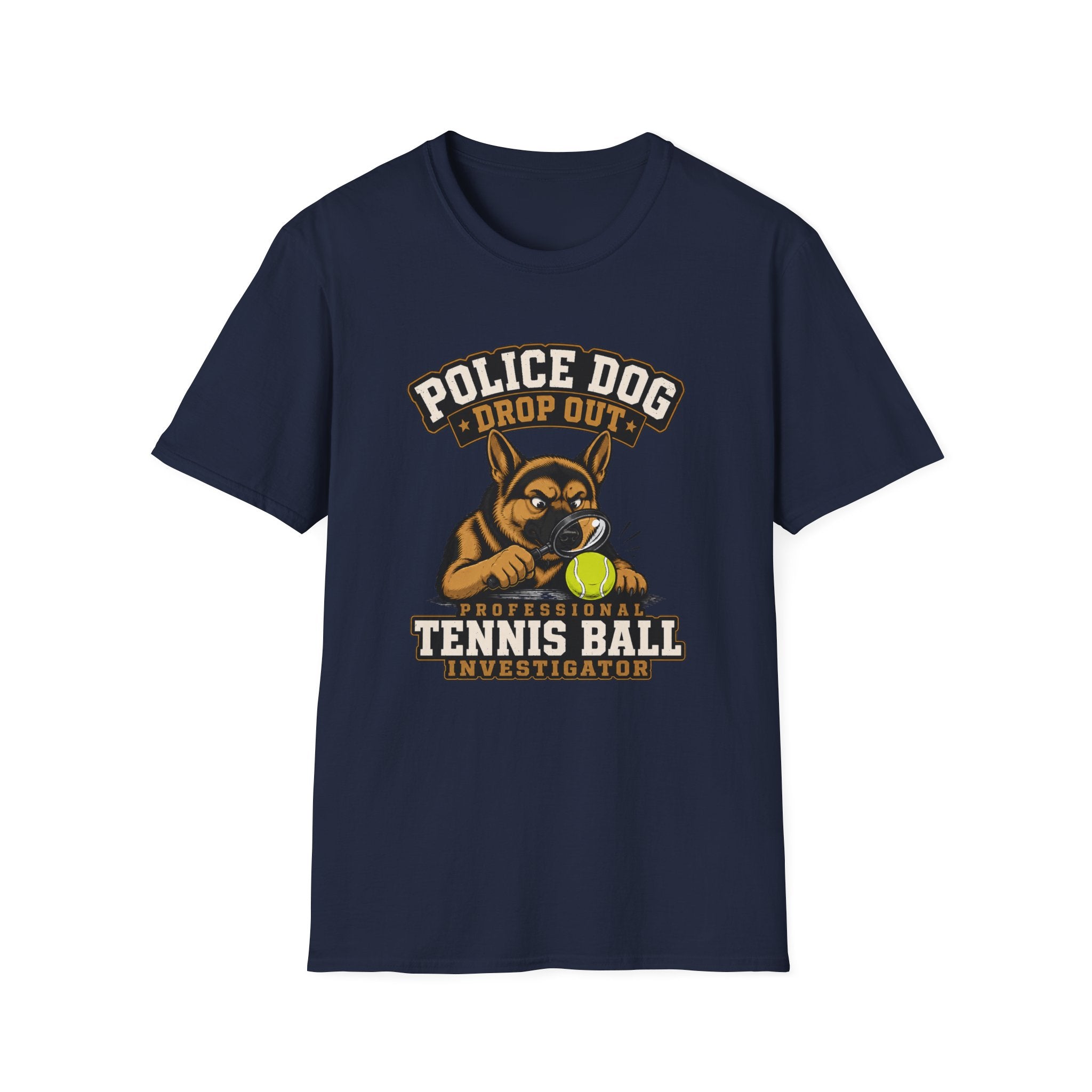 Police Dog Drop Out T-Shirt