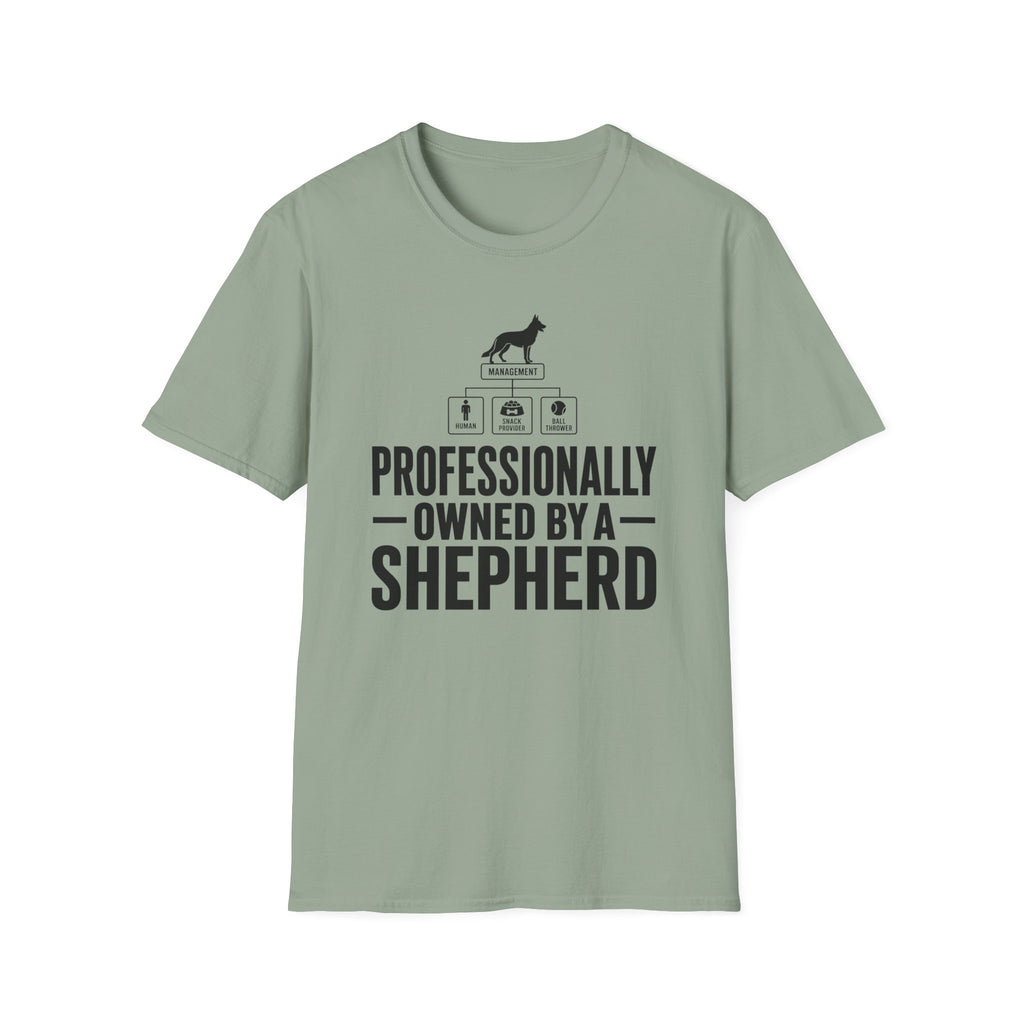 Professionally Owned By A Shepherd T-Shirt