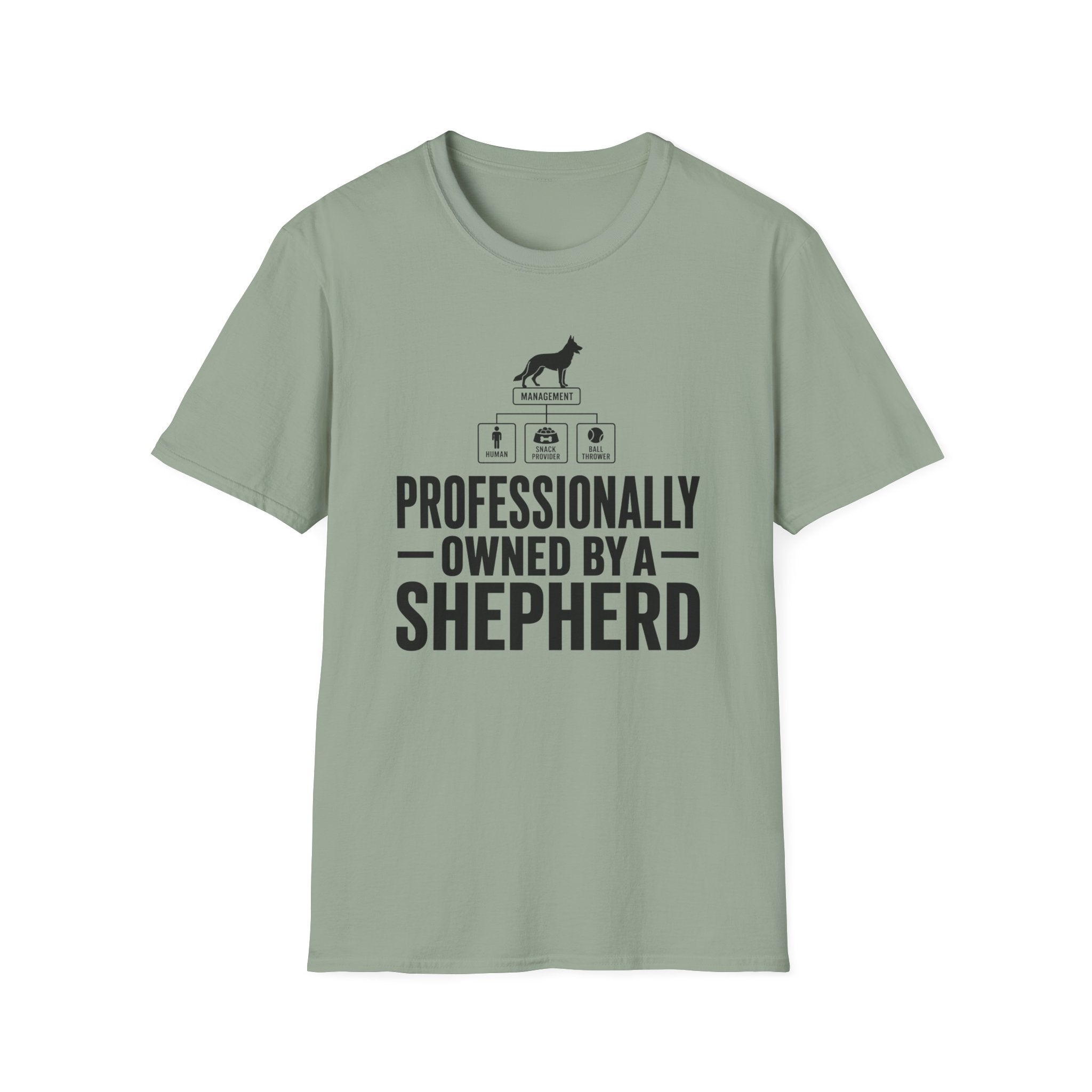 Professionally Owned By A Shepherd T-Shirt