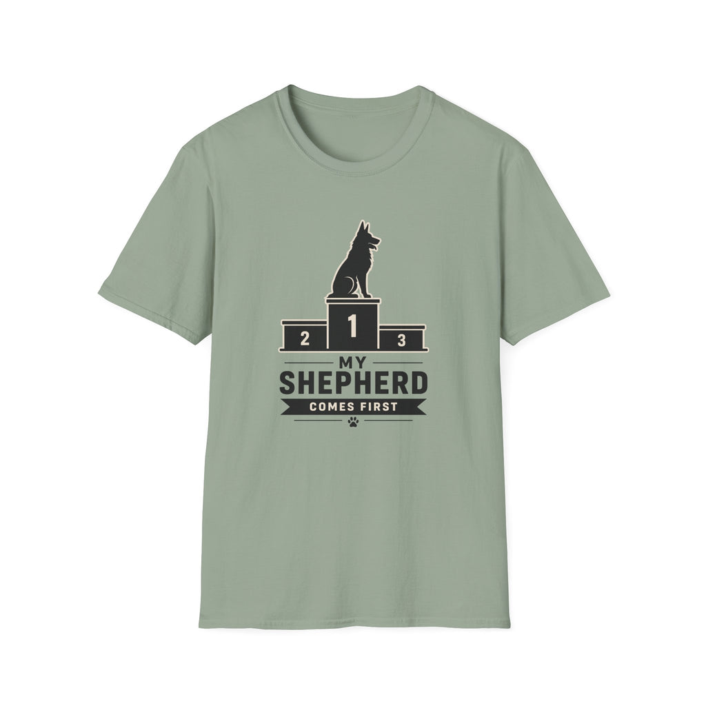 My Shepherd Comes First T-Shirt