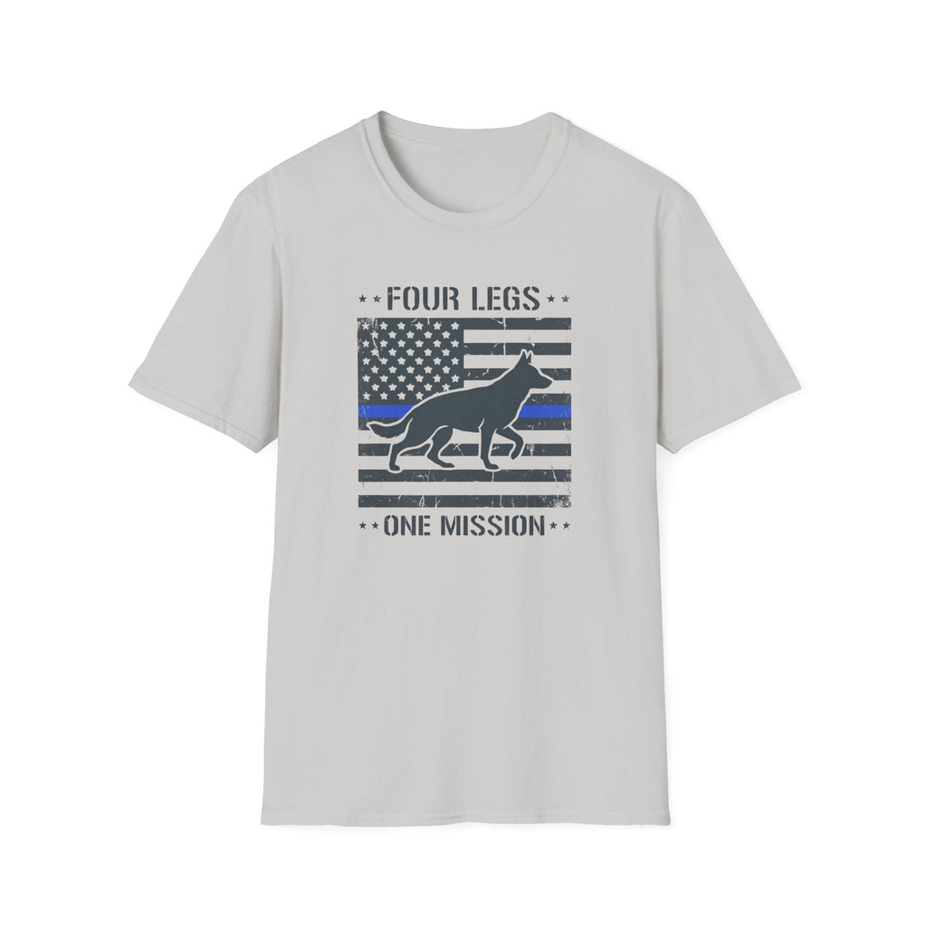 Blue Line. One Mission T-Shirt