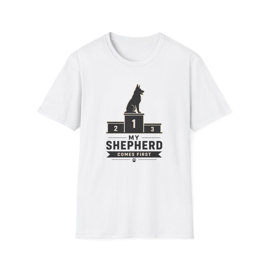 My Shepherd Comes First T-Shirt