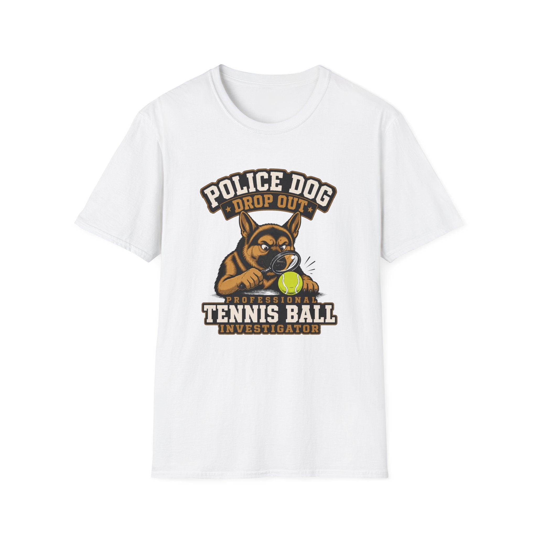 Police Dog Drop Out T-Shirt
