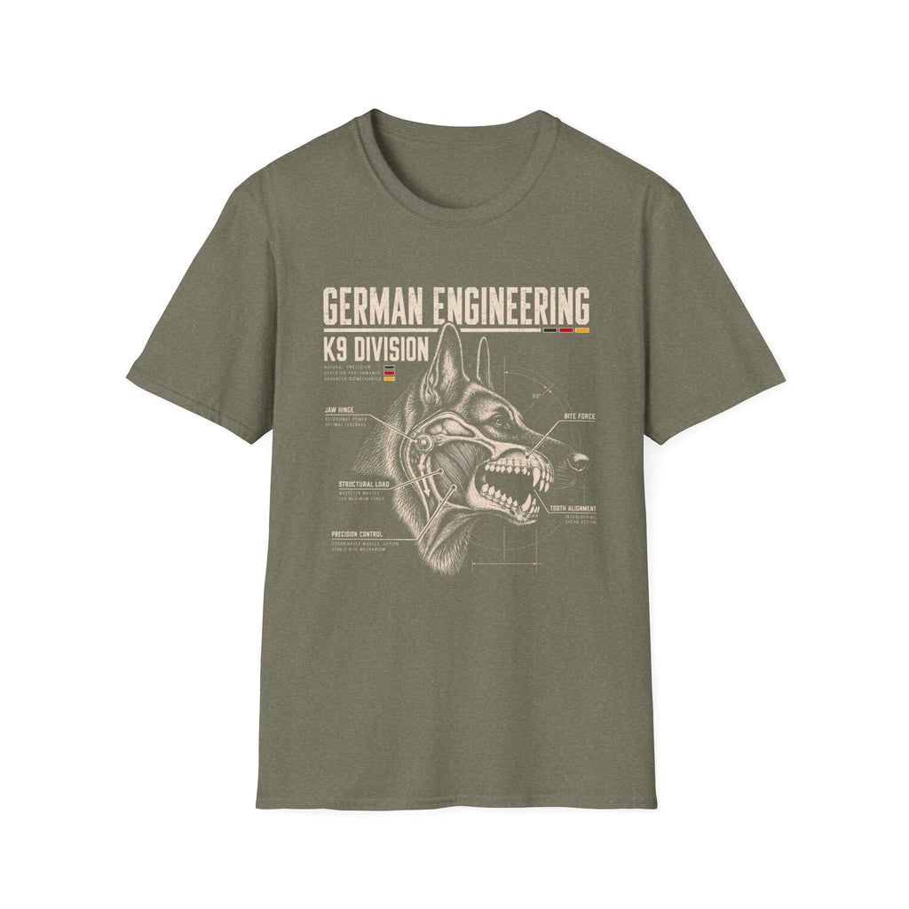 German Engineering K9 Division T-Shirt