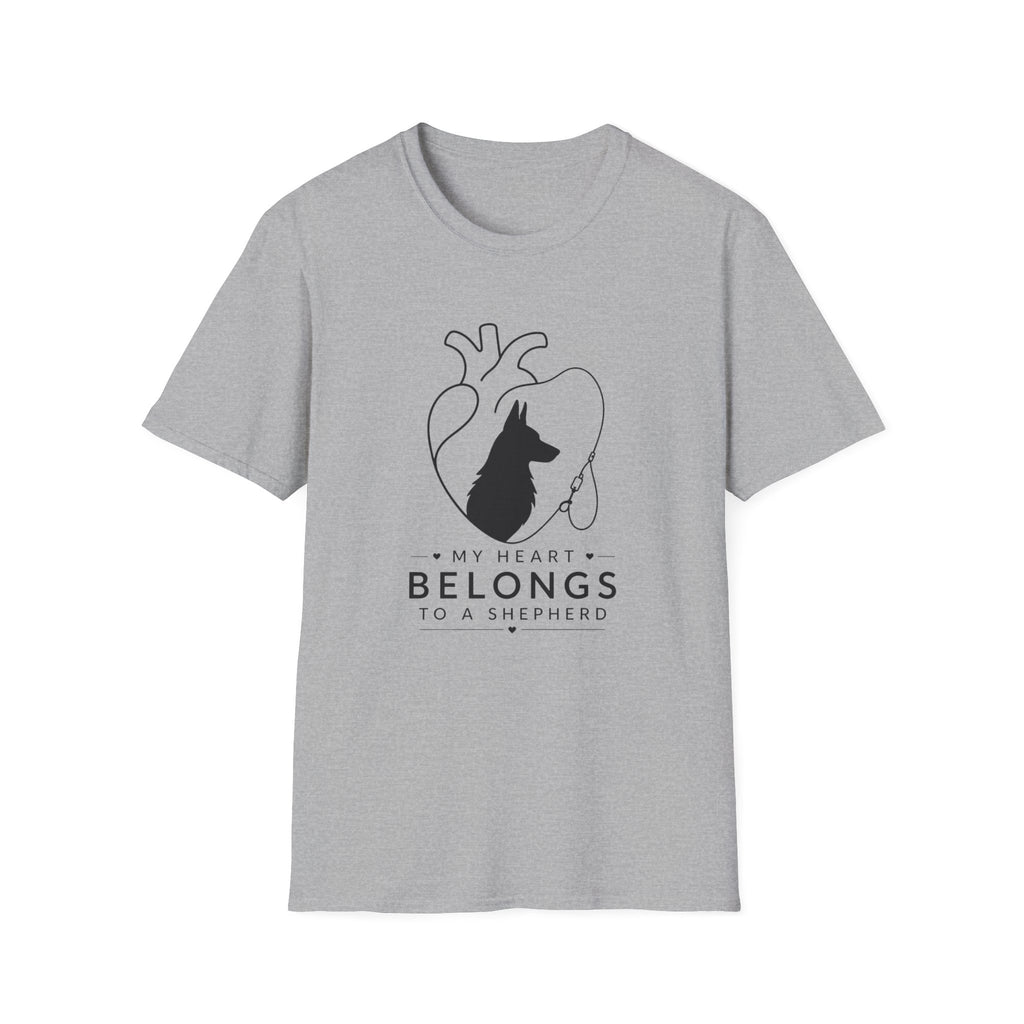 My Heart Belongs To A Shepherd T-Shirt