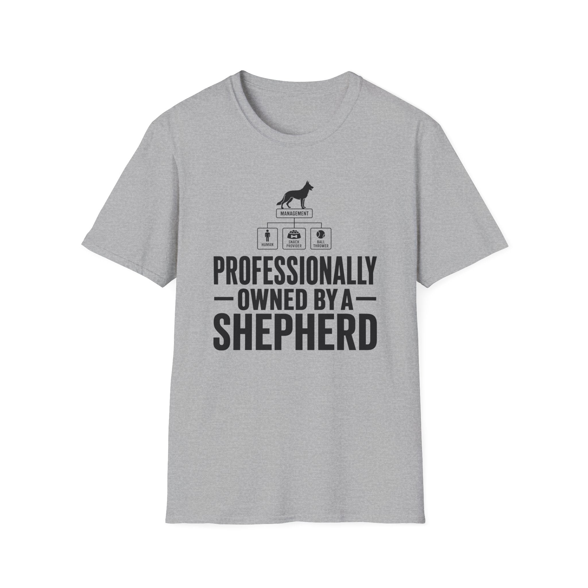 Professionally Owned By A Shepherd T-Shirt