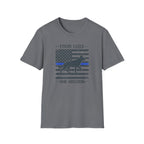 Blue Line. One Mission T-Shirt