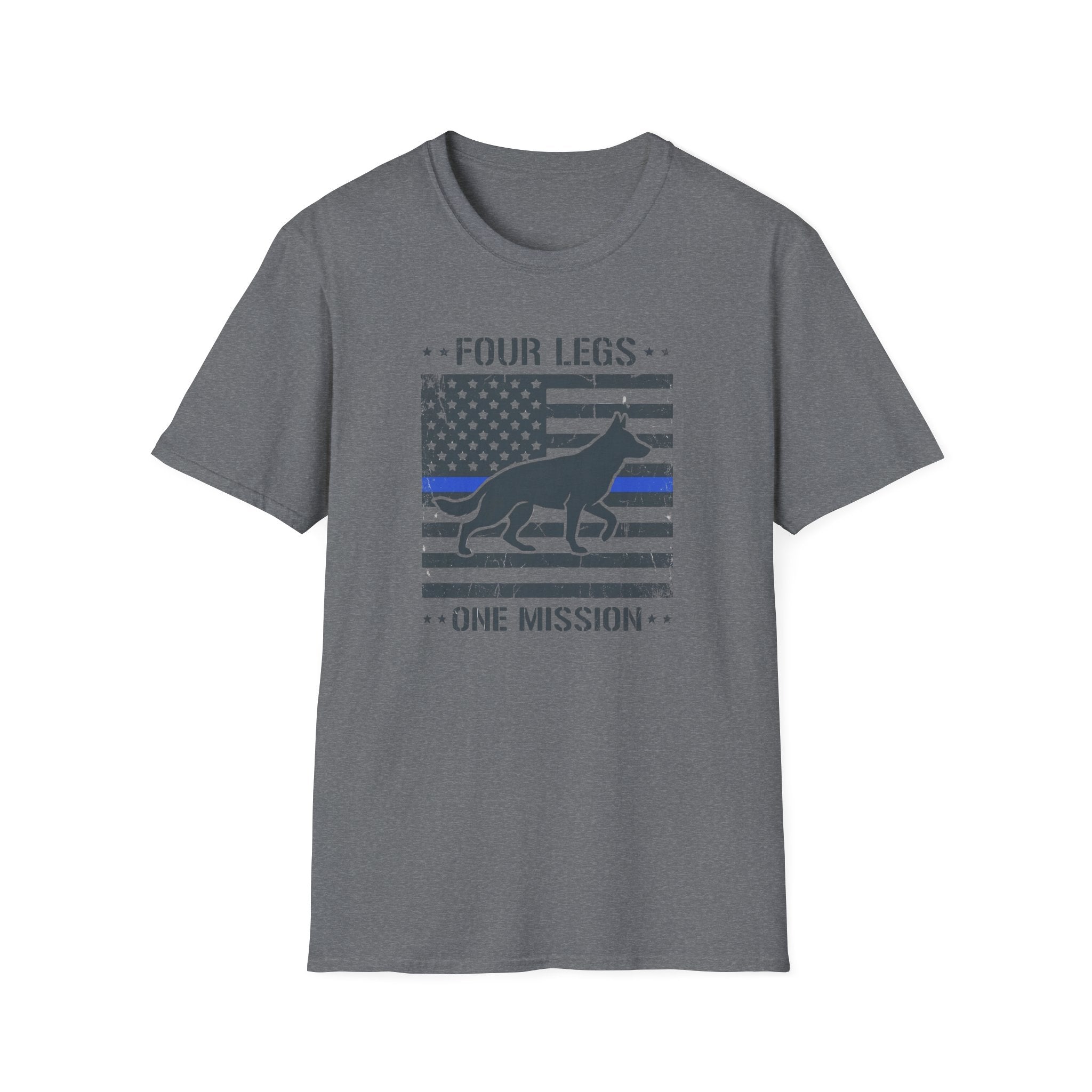 Blue Line. One Mission T-Shirt