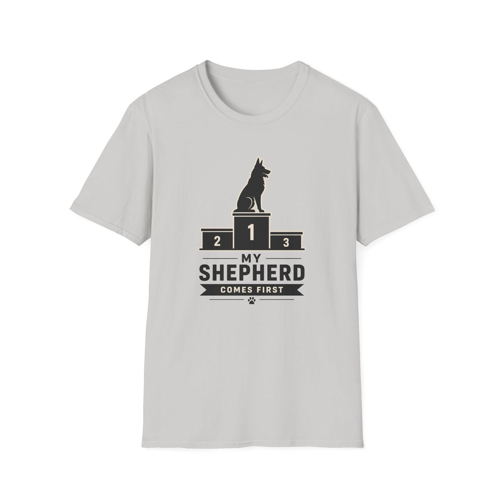 My Shepherd Comes First T-Shirt