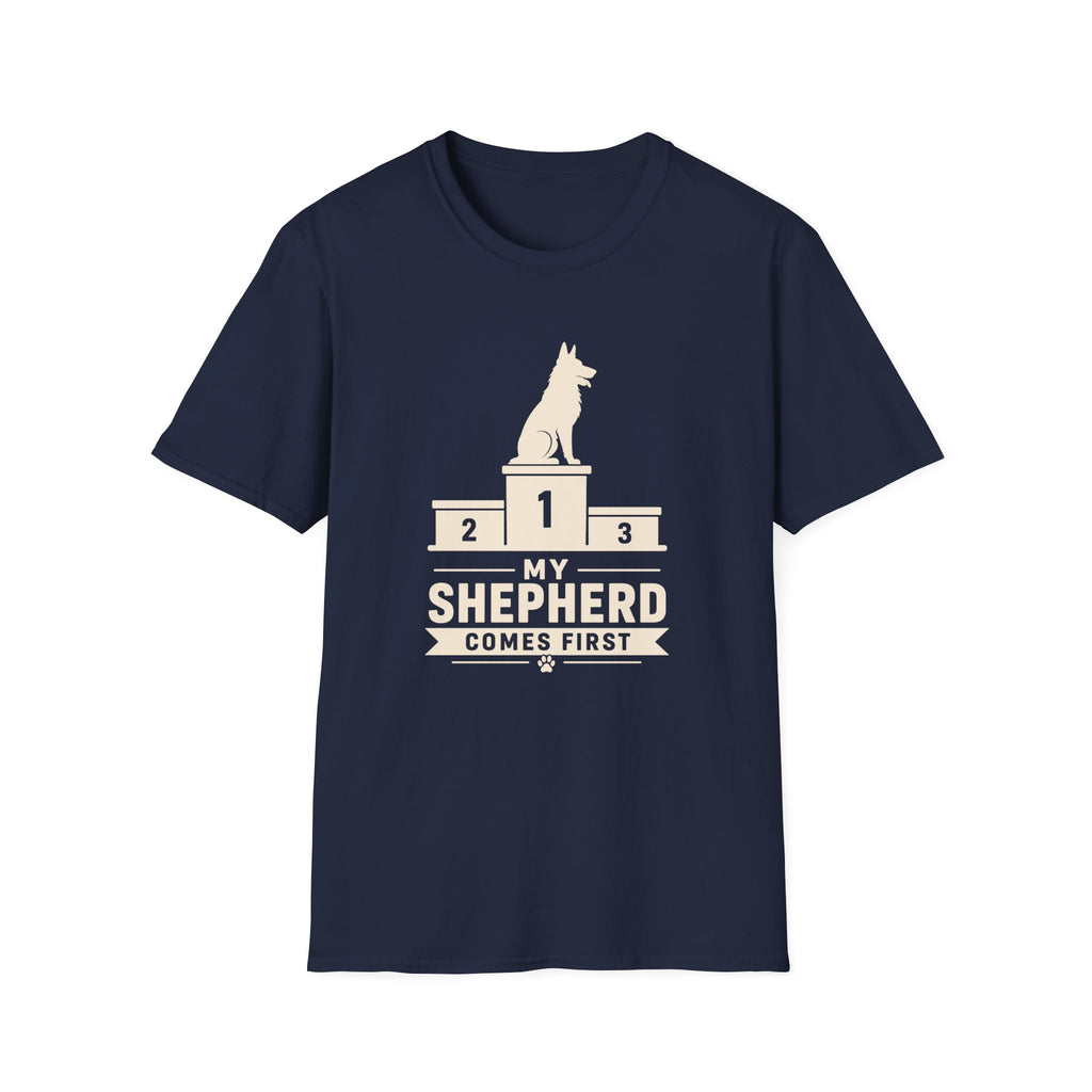 My Shepherd Comes First T-Shirt