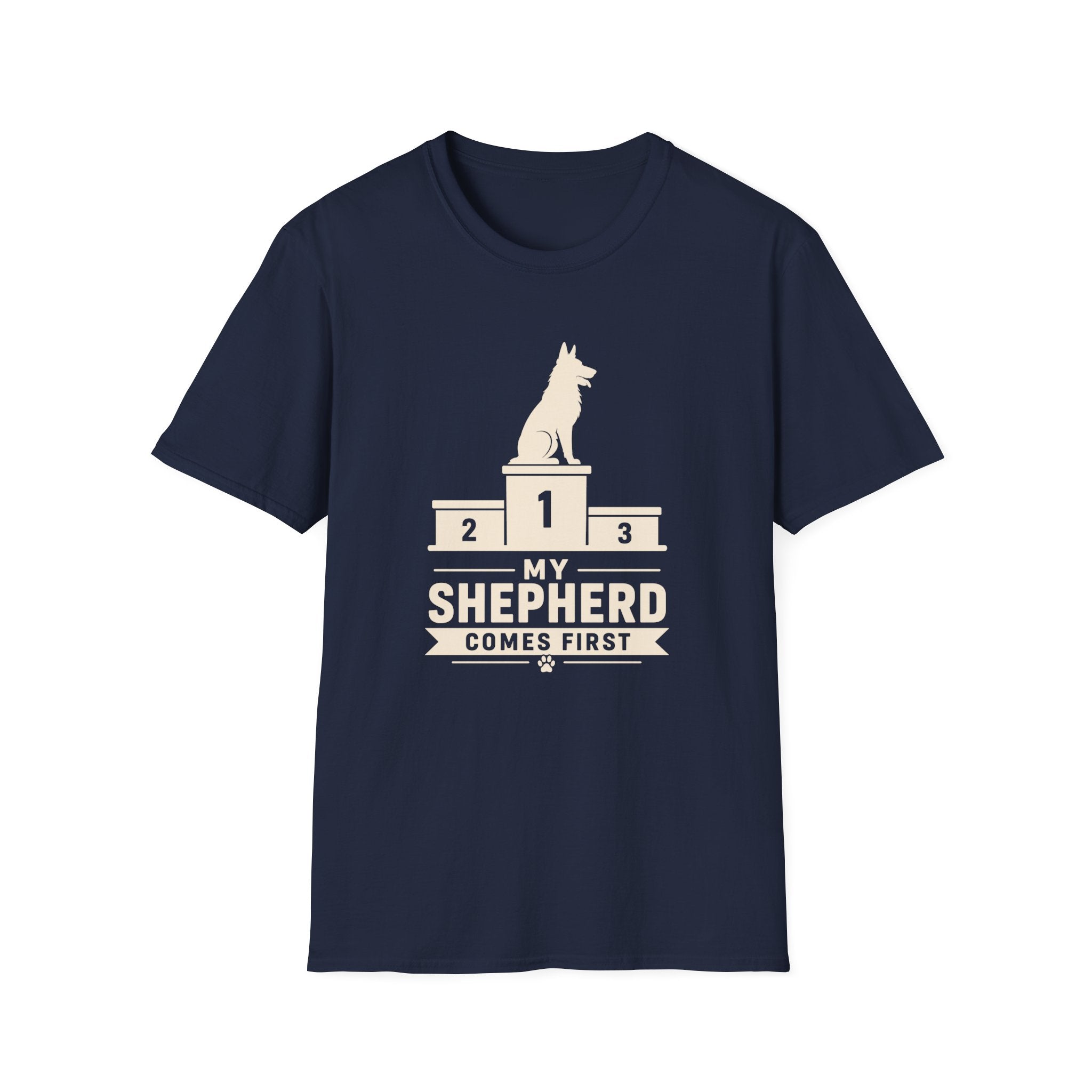 My Shepherd Comes First T-Shirt