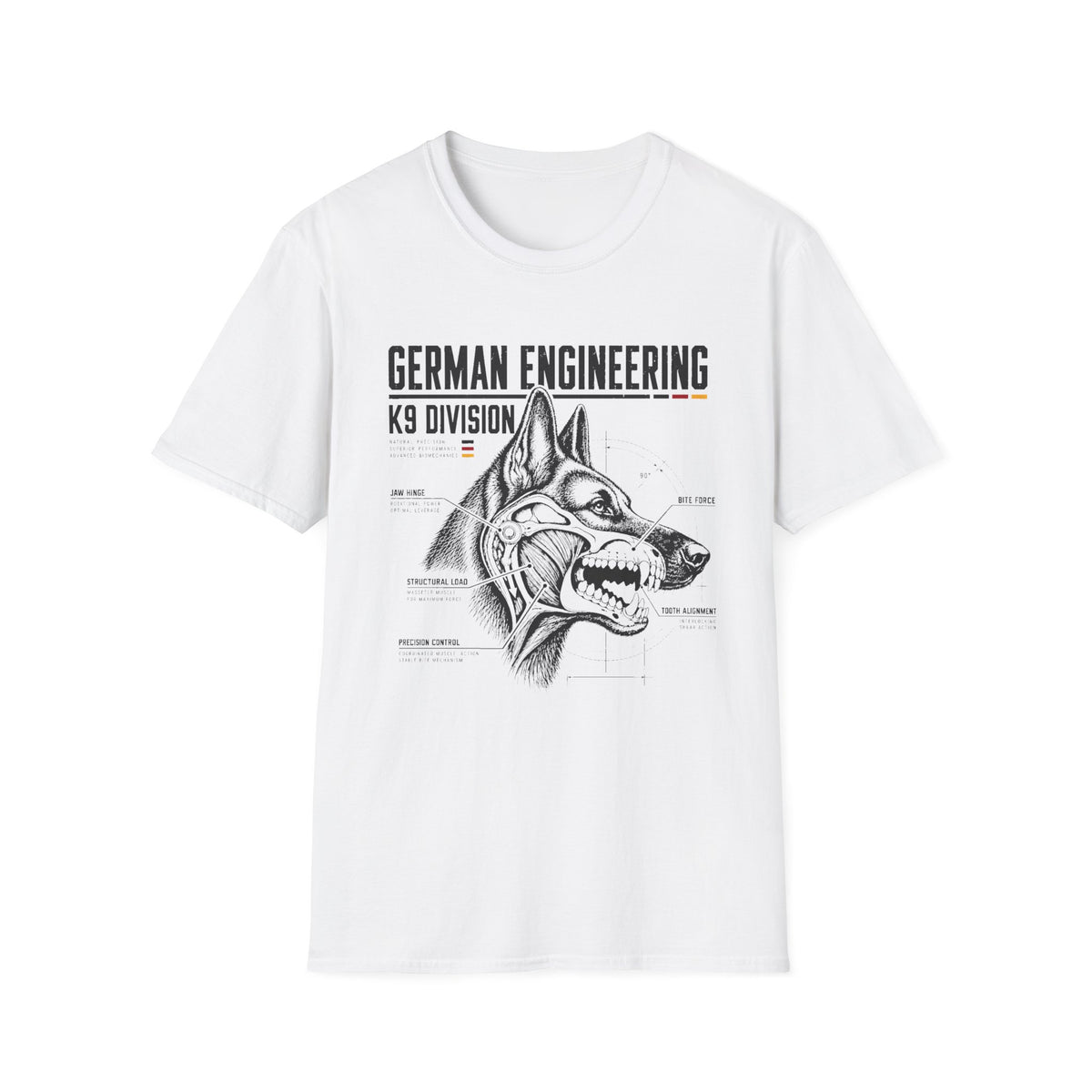 German Engineering K9 Division T-Shirt