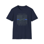 Blue Line. One Mission T-Shirt