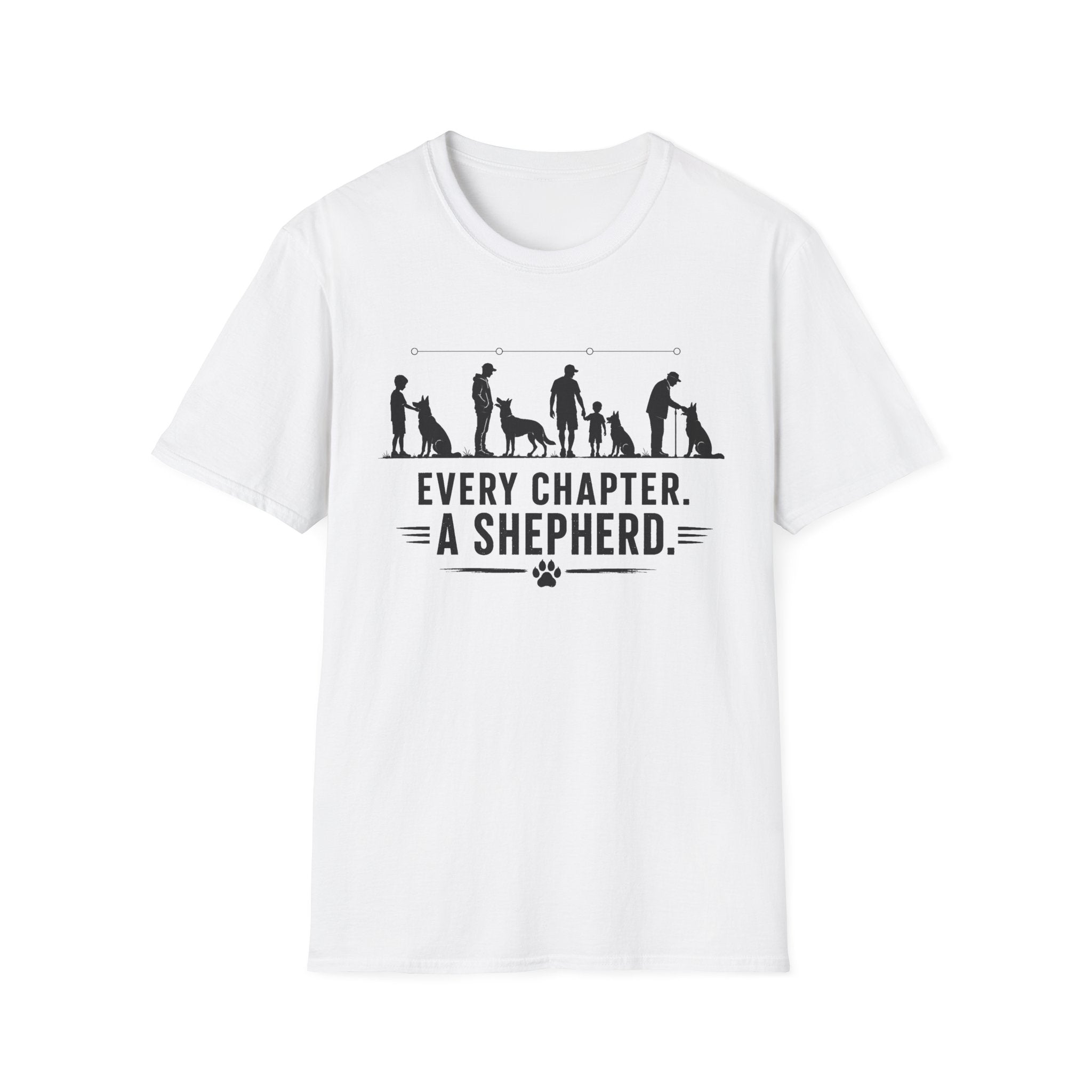 Every Chapter. A Shepherd T-Shirt