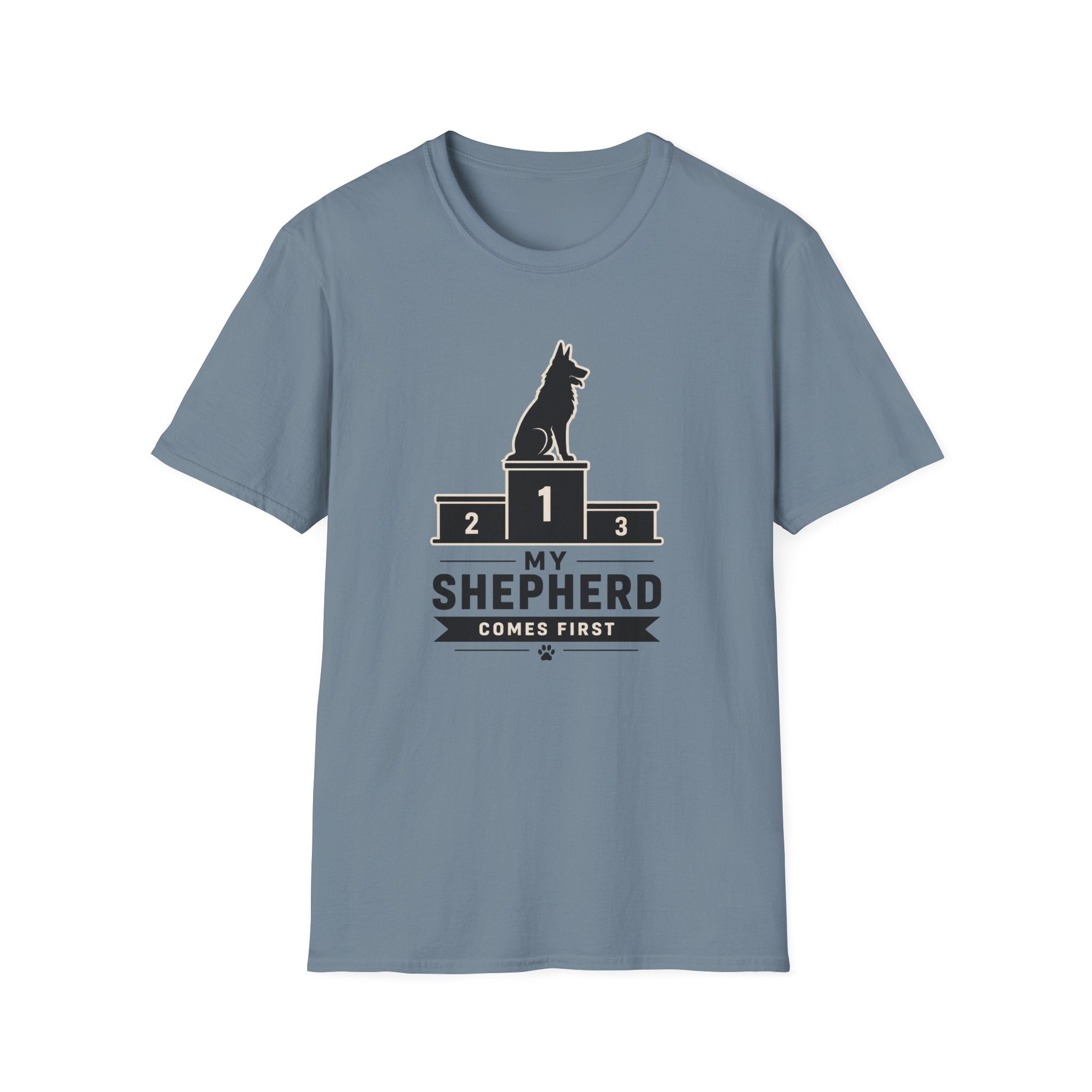 My Shepherd Comes First T-Shirt