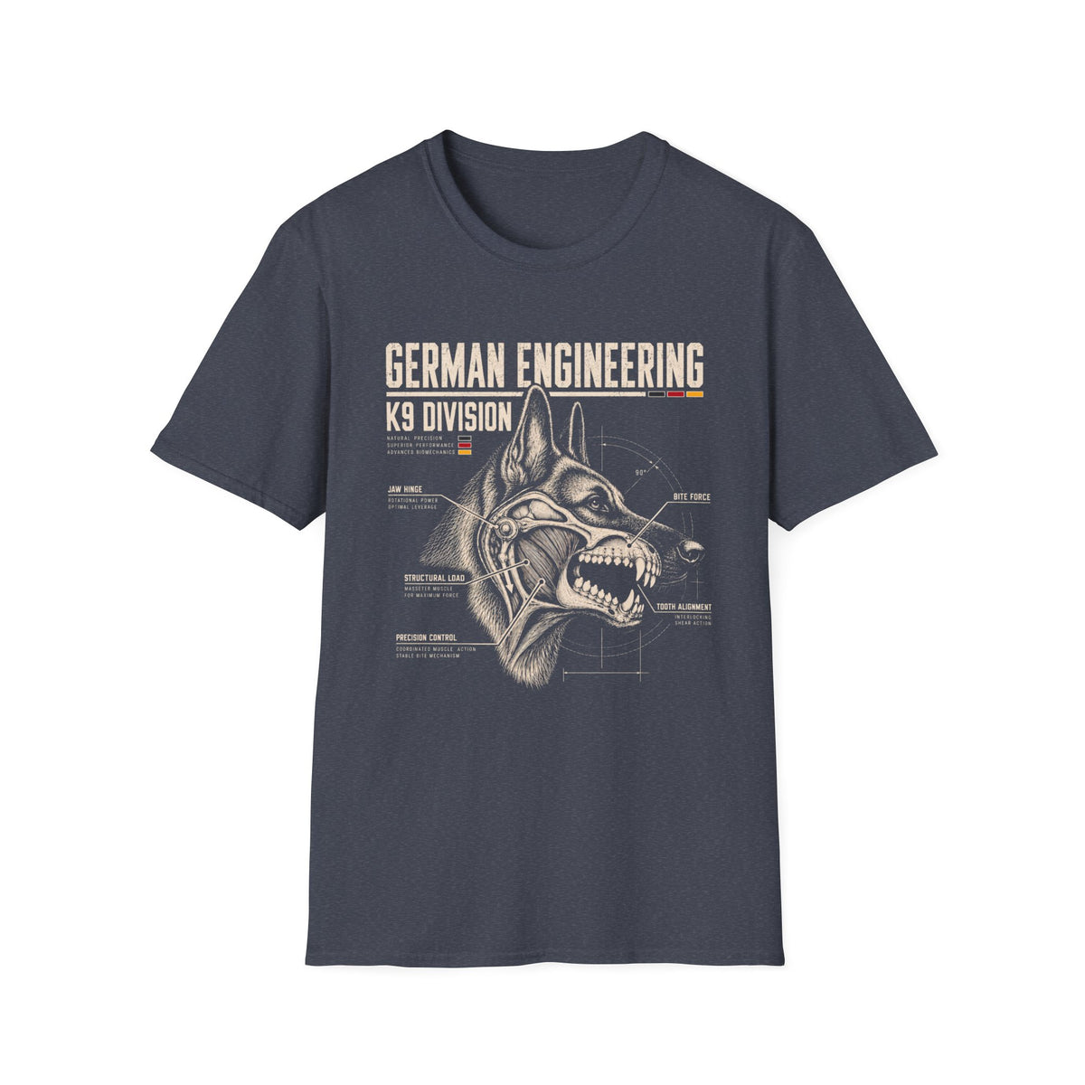 German Engineering K9 Division T-Shirt