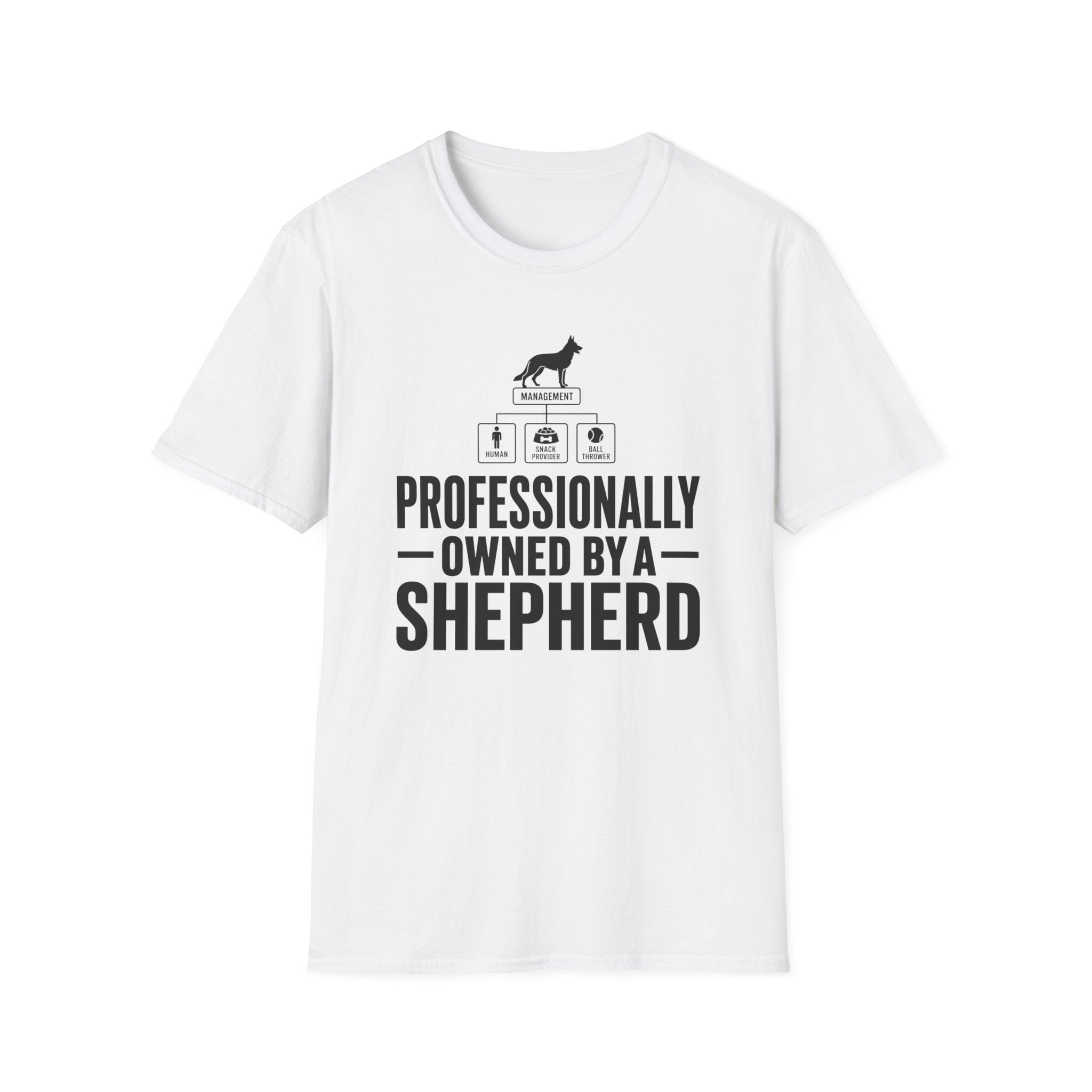 Professionally Owned By A Shepherd T-Shirt