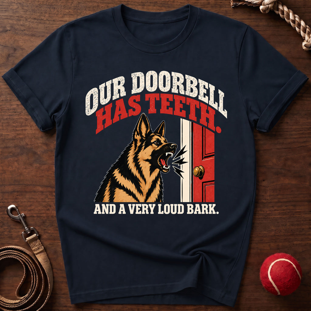 Our Doorbell Has Teeth T-Shirt