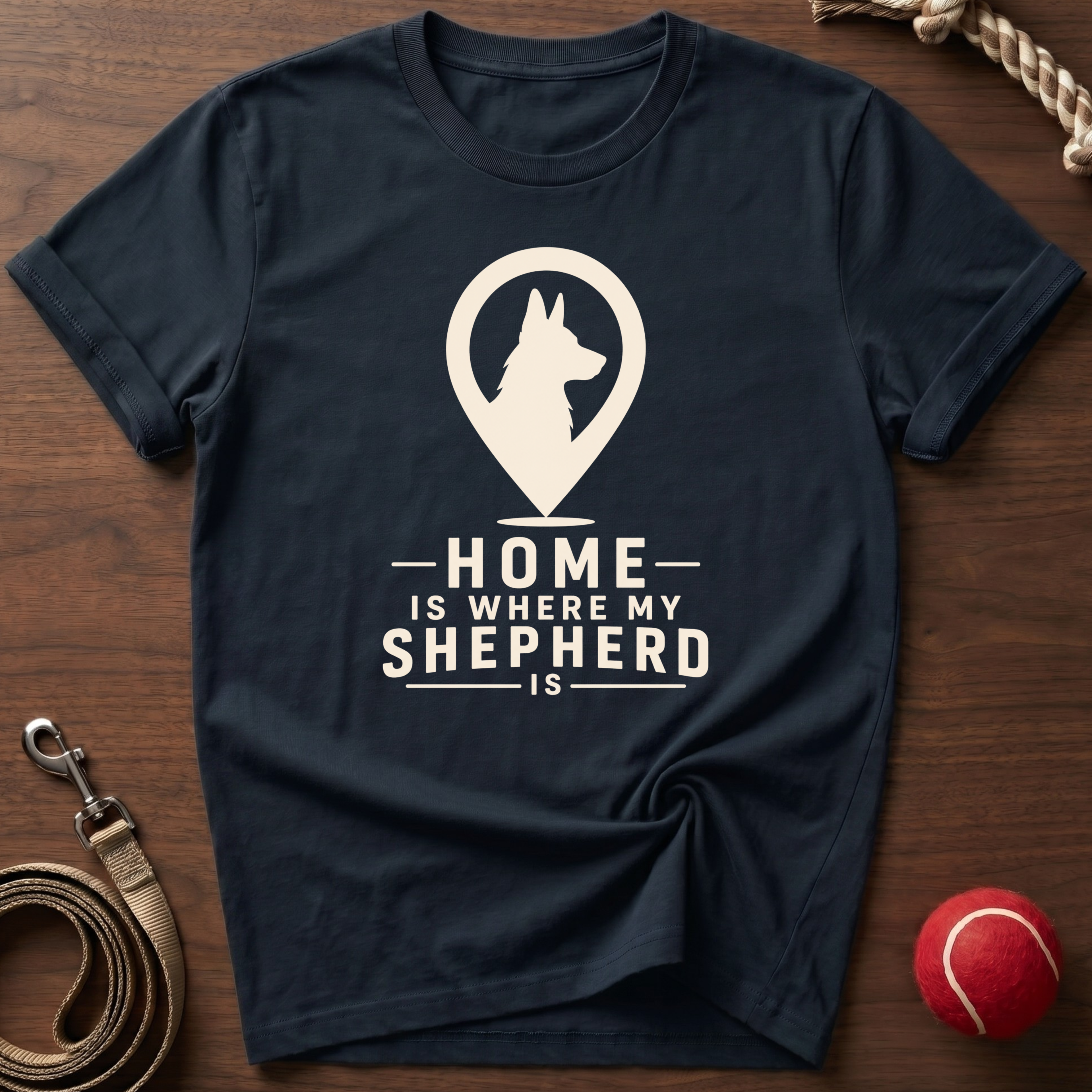 Home Is Where My Shepherd Is T-Shirt