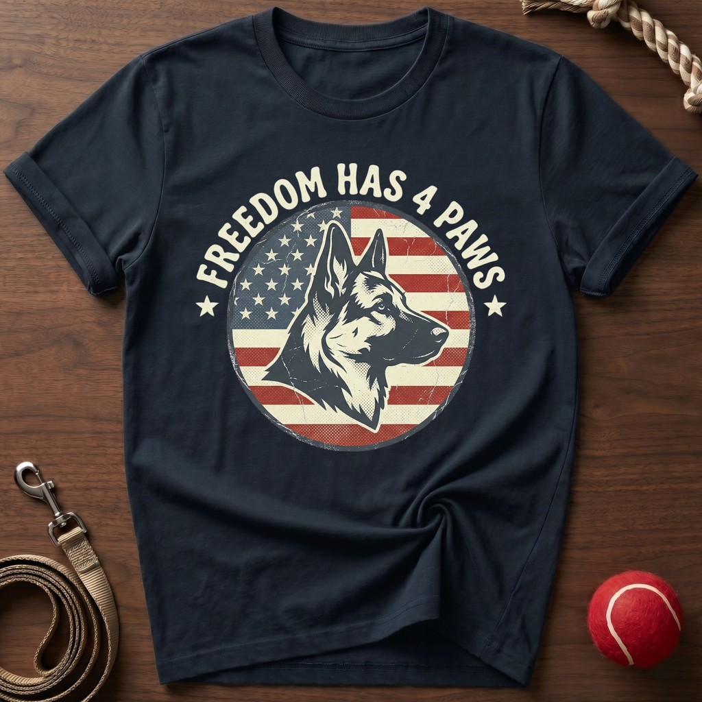 Freedom Has 4 Paws T-Shirt