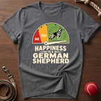 Happiness Is A German Shepherd T-Shirt