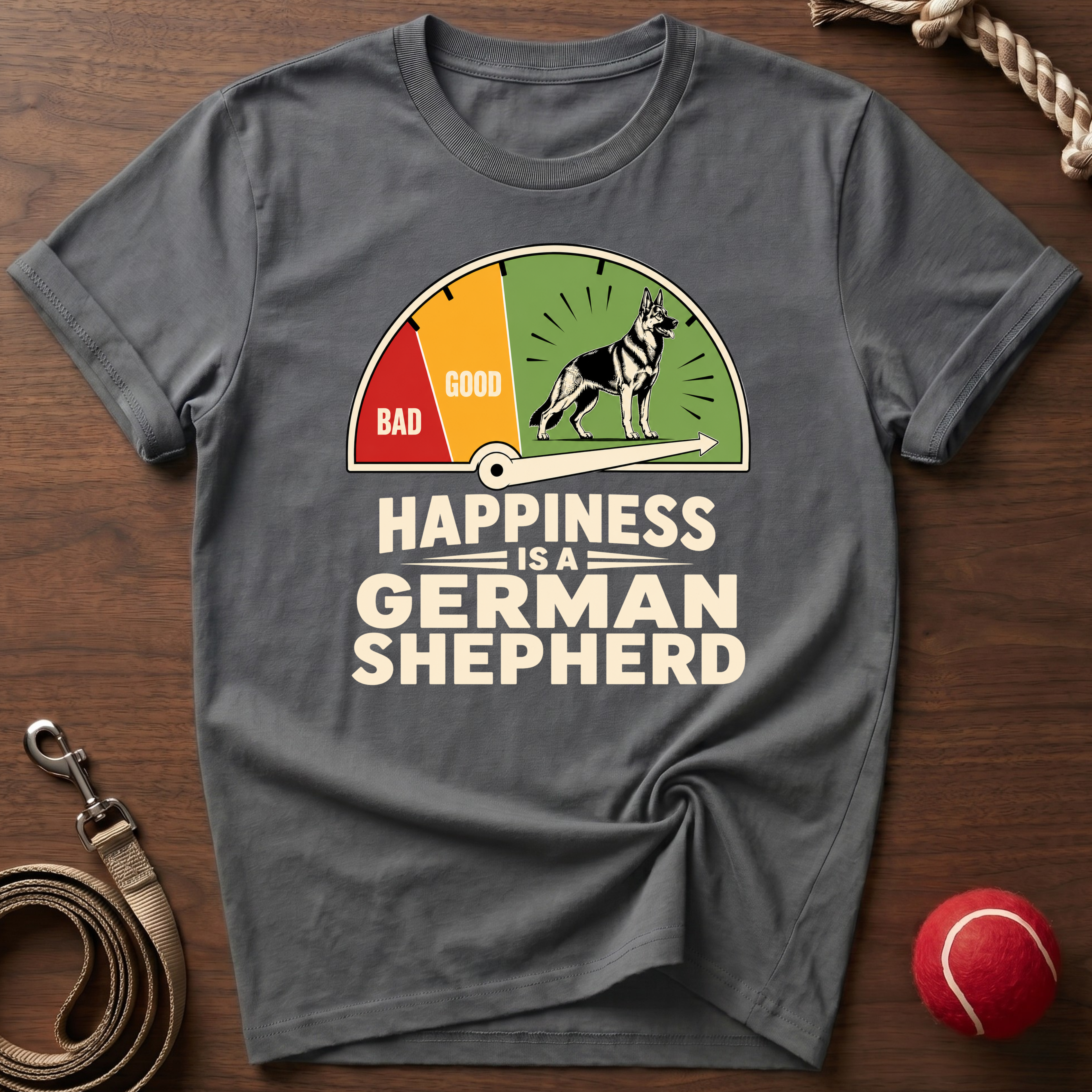 Happiness Is A German Shepherd T-Shirt