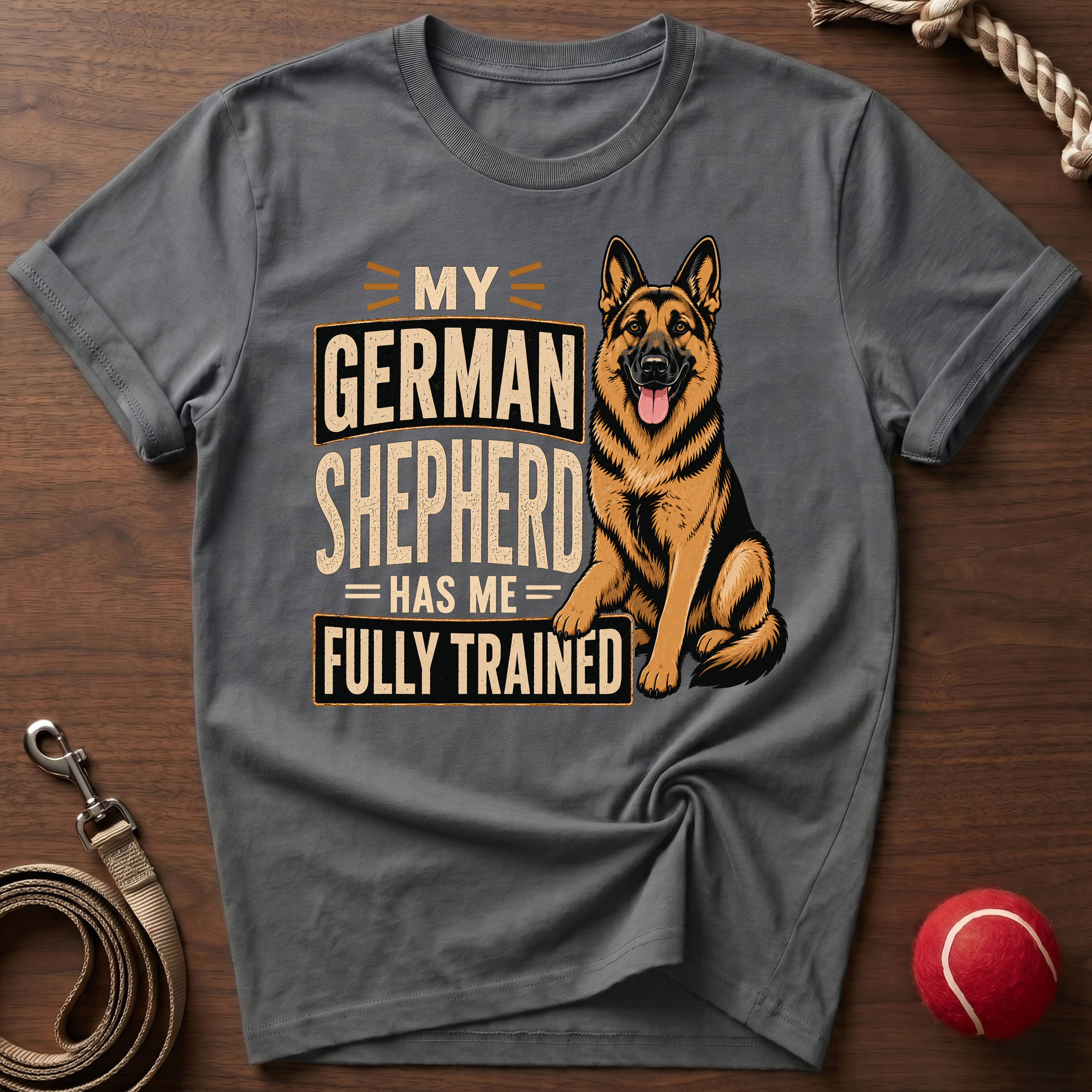 My Shepherd Has Me Fully Trained T-Shirt