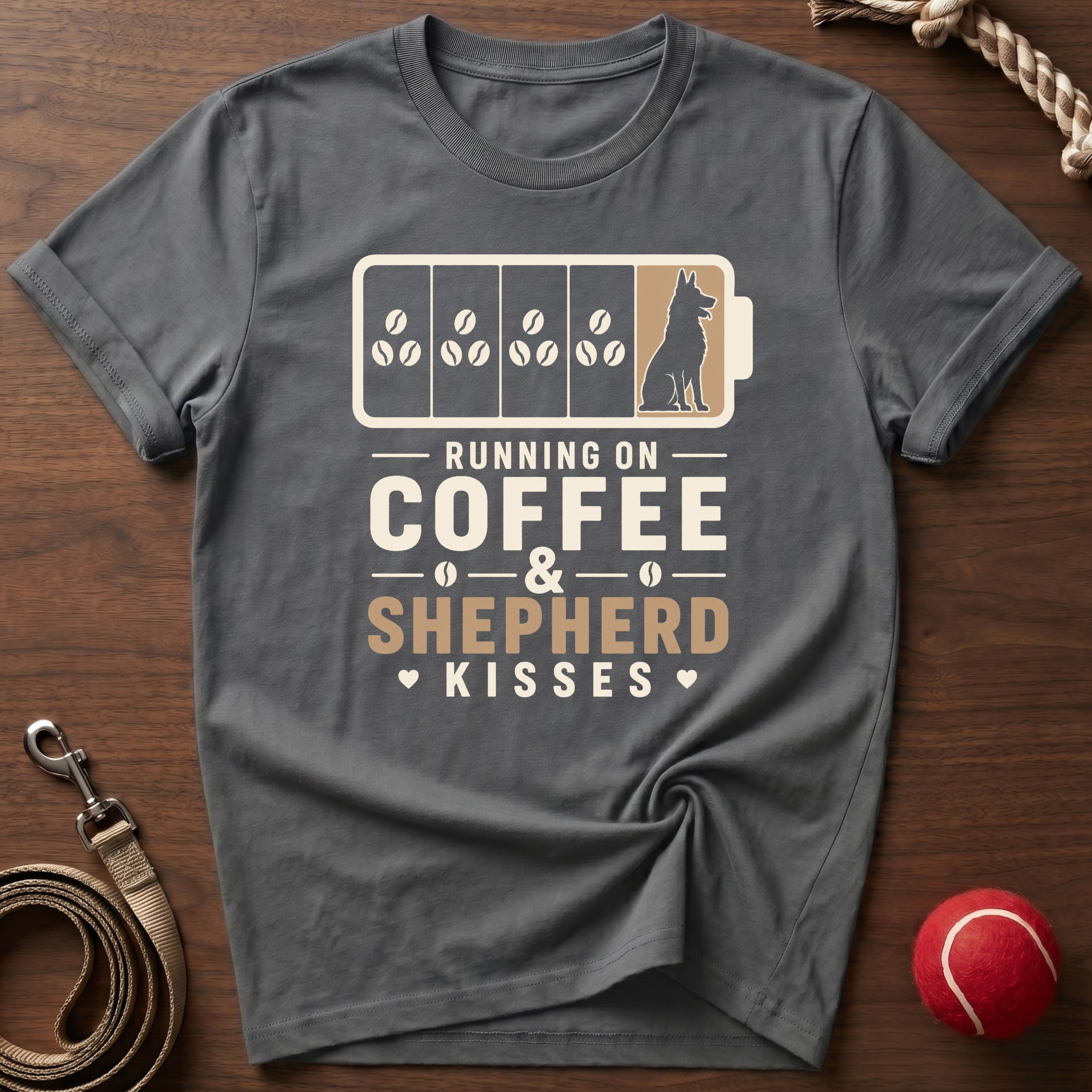 Running On Coffee & Shepherd Kisses T-Shirt