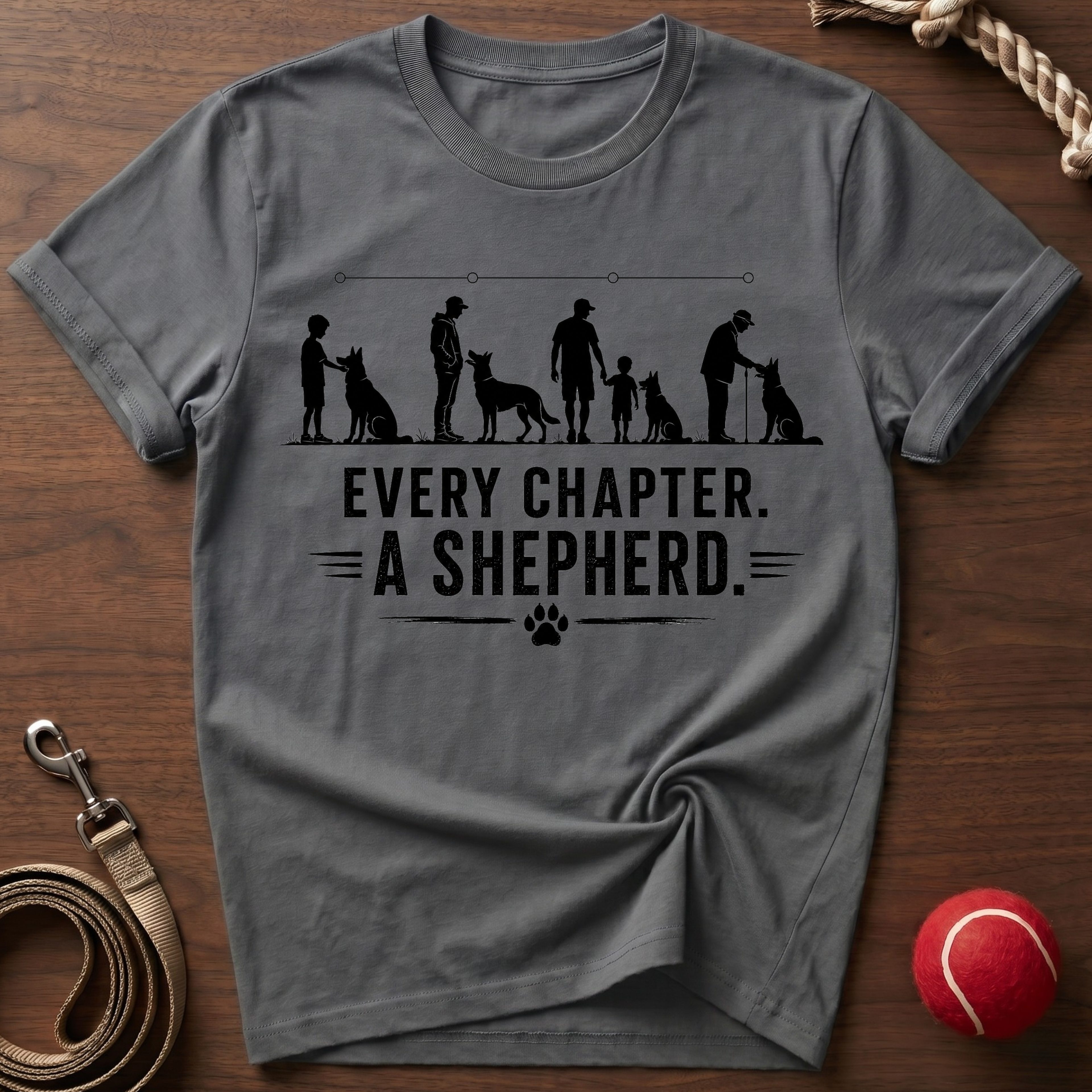 Every Chapter. A Shepherd T-Shirt
