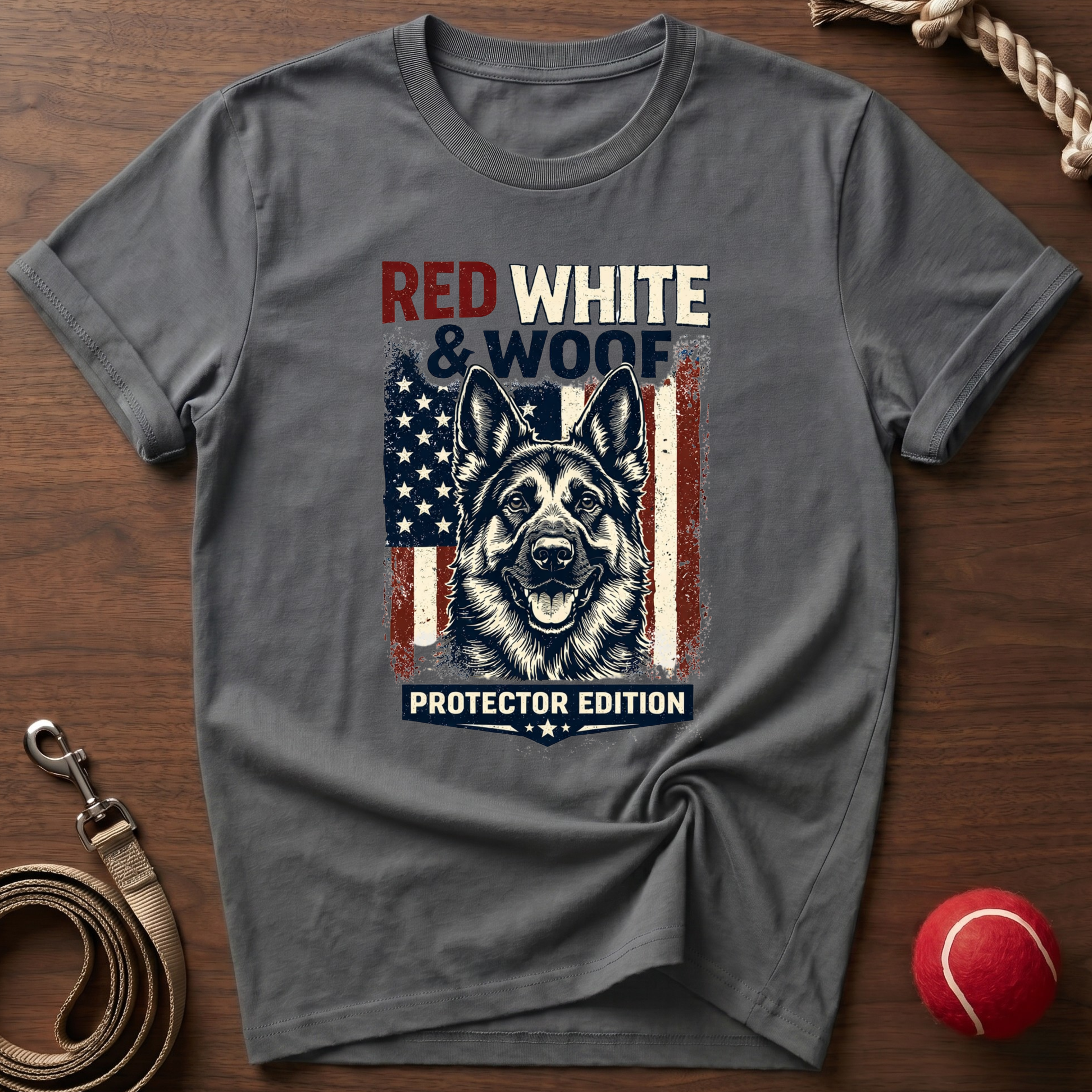 Red, White & Woof T-Shirt