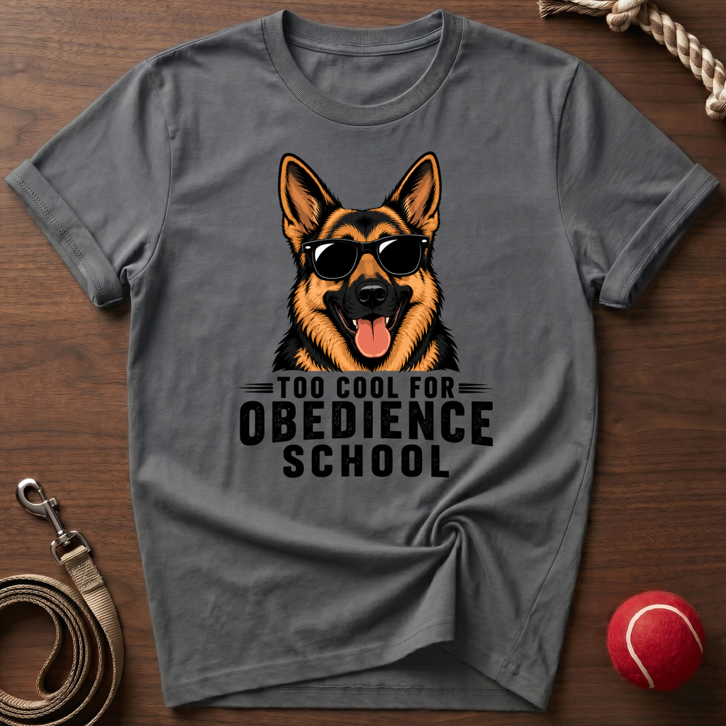 Too Cool For Obedience School T-Shirt