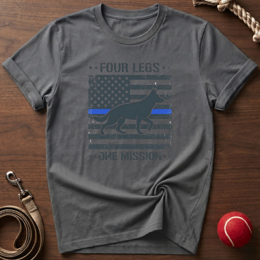 Blue Line. One Mission T-Shirt